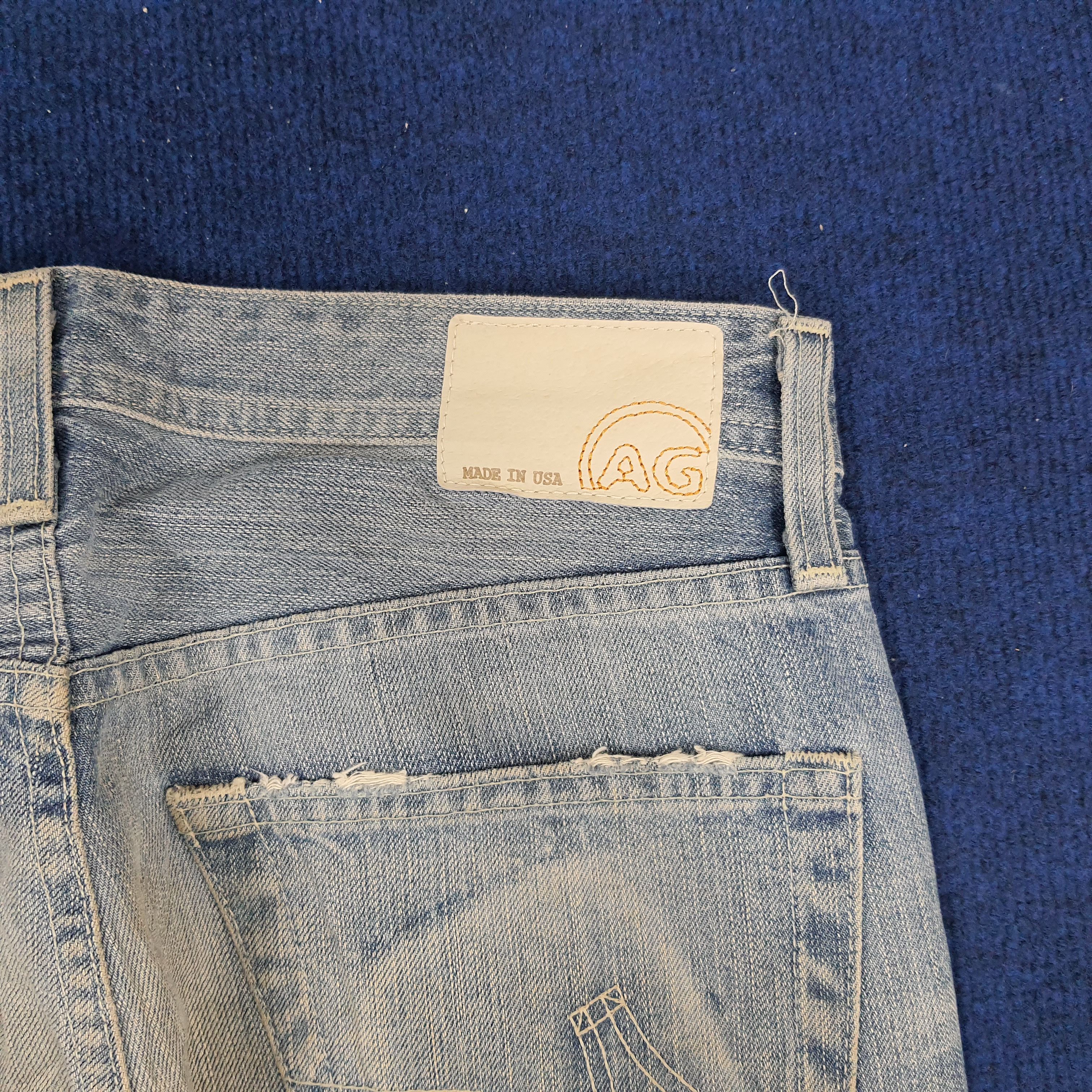 AG Adriano Goldschmied × Designer × Vintage Vintage AG Adriano Goldschmied Designer Denim Pants Size US 30 / EU 46 - 3 Thumbnail