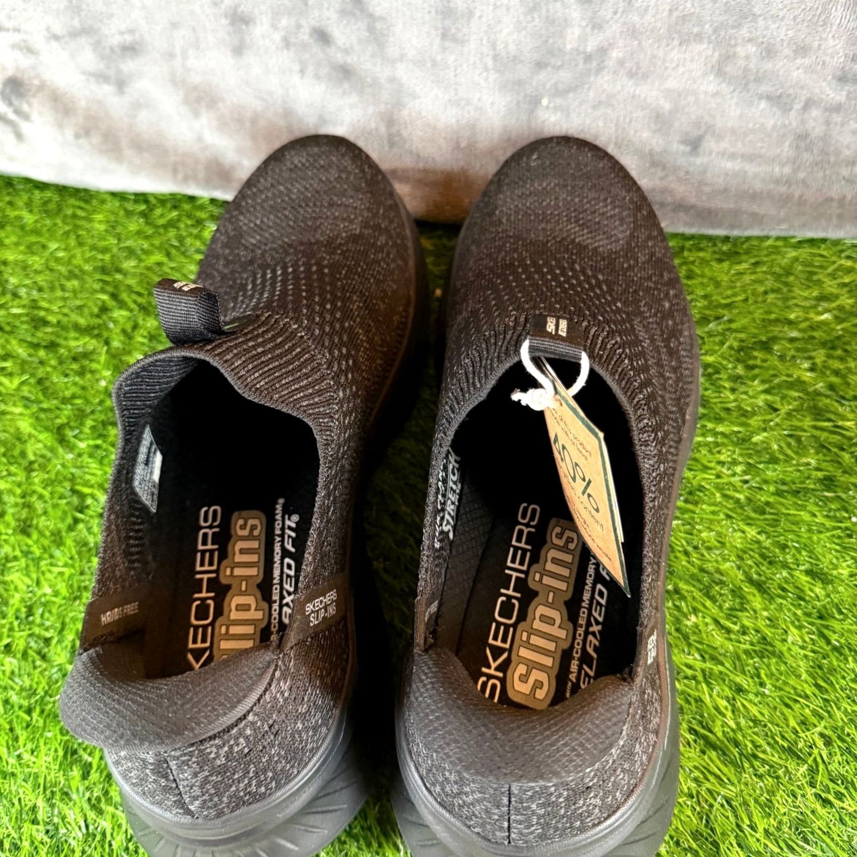 SKECHERS Skechers Hands Free Slip-ins Edgeride Commissioner Black Mens 10.5 Shoes Slip-On Comfort Walking Running Casual Sneakers Size US 10 / EU 43 - 7 Thumbnail