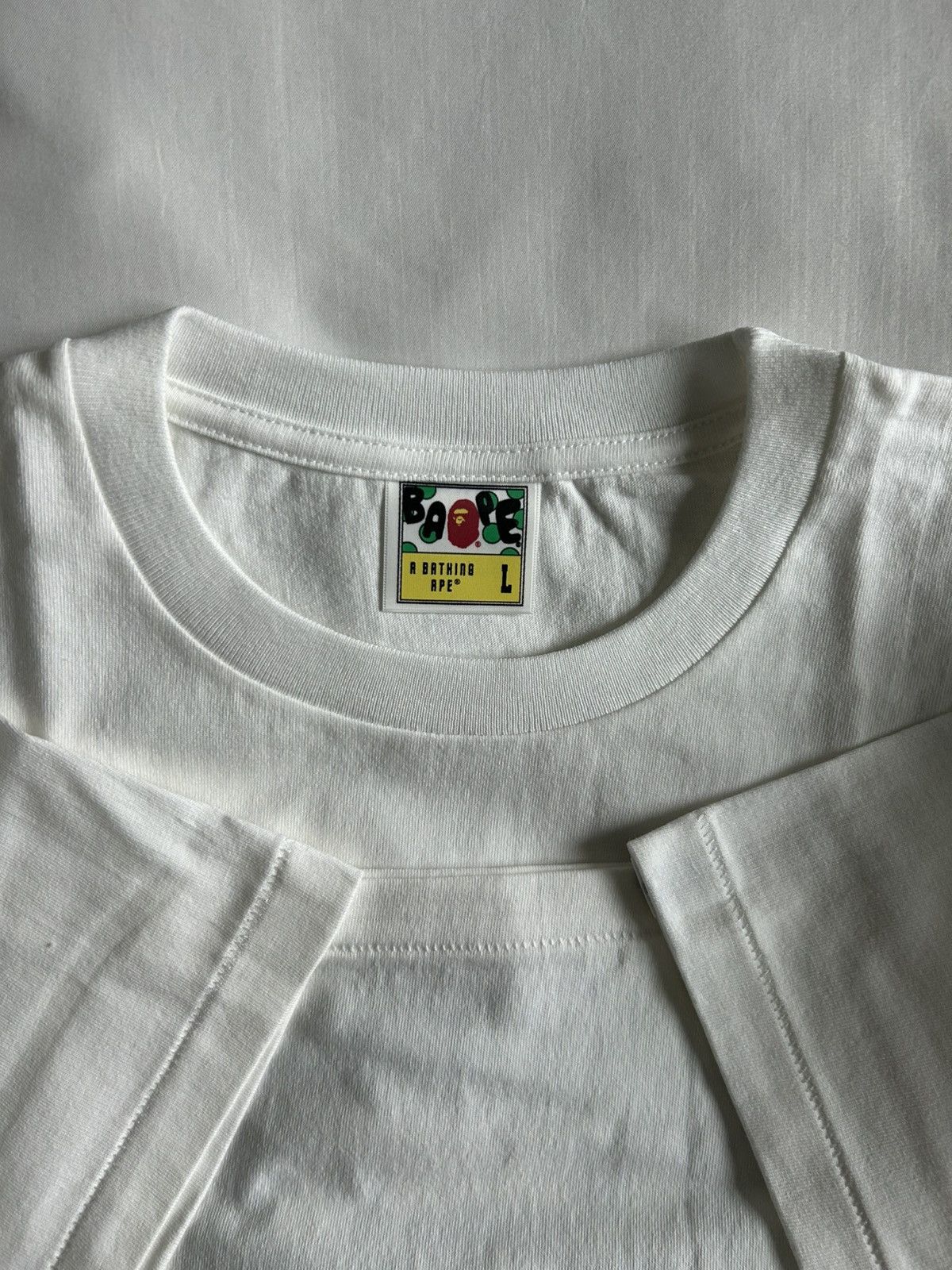 Bape Bape White ABC Camo Baby Milo Tee White Blue Size US L / EU 52-54 / 3 - 5 Thumbnail