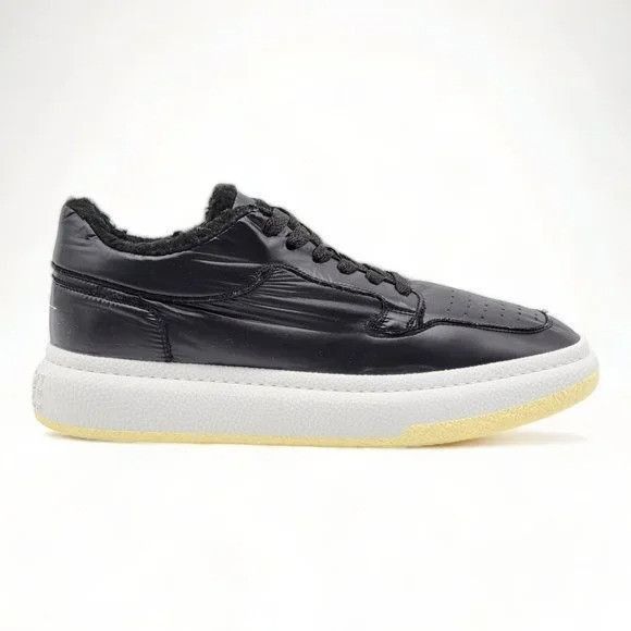 MM6 MAISON MARGIELA Shearling-Lined Low Top Sneakers 45