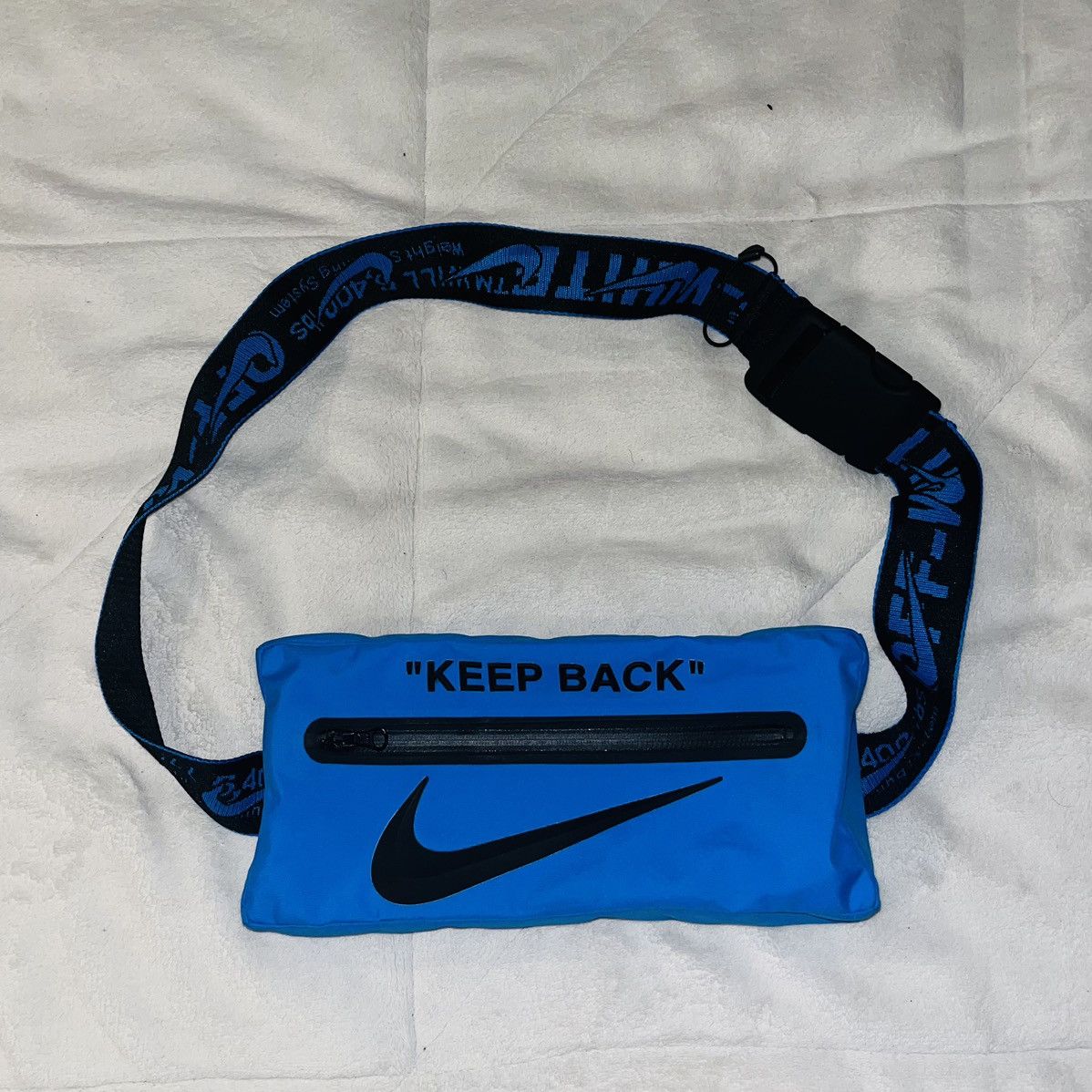 Nike x OFF-WHITE Virgil Abloh “KEEP BACK” Fanny Pack Bag