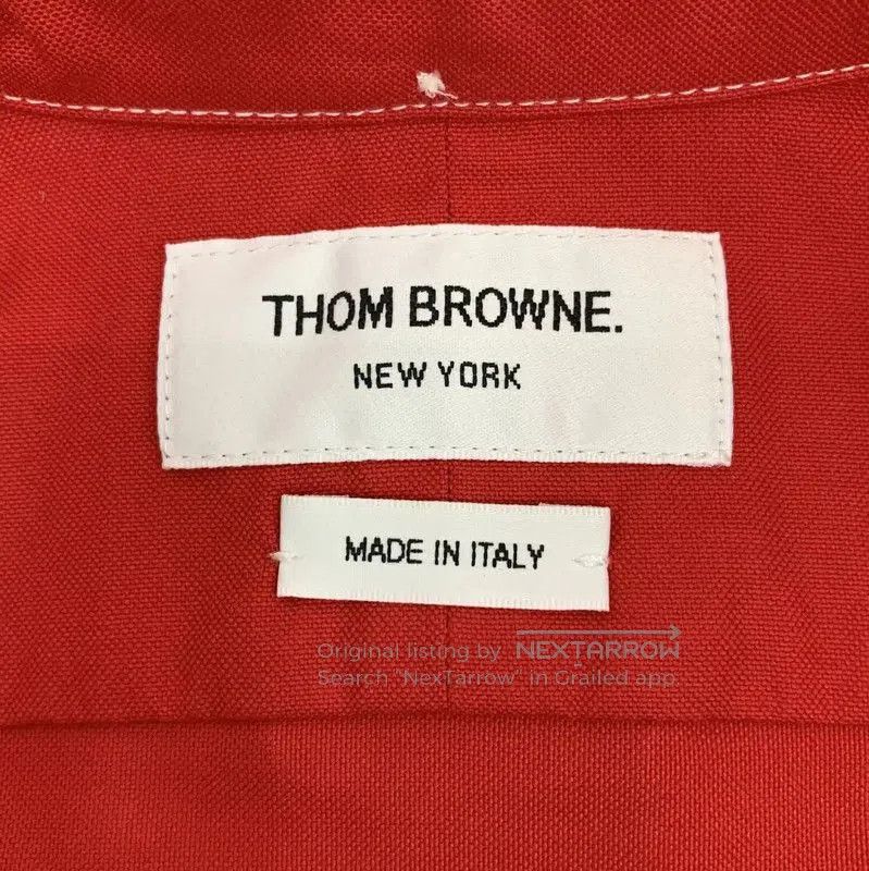 Thom Browne Thom Browne Red Cotton Women's Shirt . Size S / US 4 / IT 40 - 7 Thumbnail