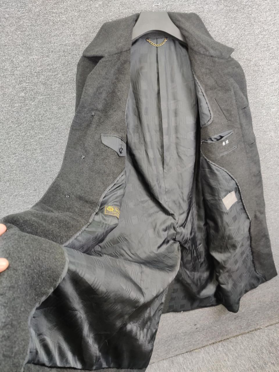 Loro Piana Loro Piana x Trojan Wool Single Breasted Coat Size US L / EU 52-54 / 3 - 8 Thumbnail