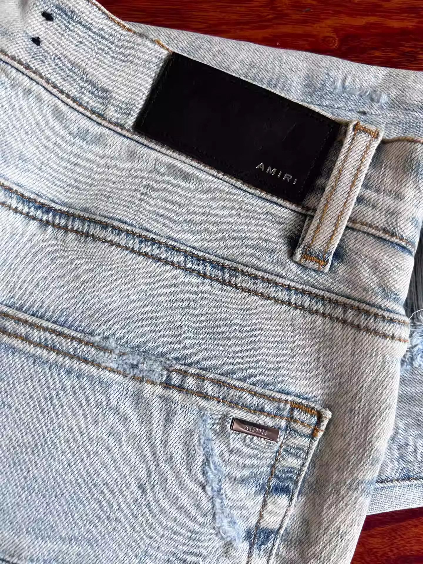 Amiri AMIRI patches ink jeans Size US 31 - 6 Thumbnail