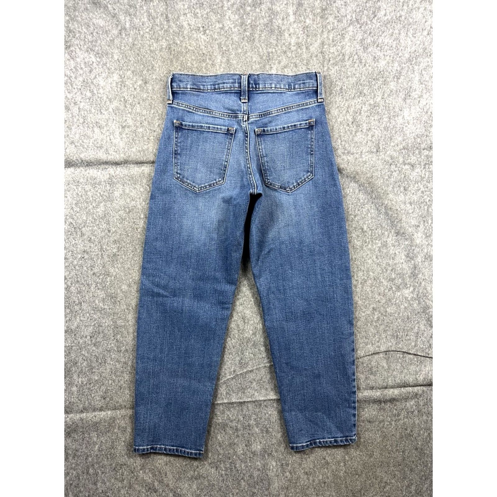 Banana Republic Banana Republic Jeans Women's High Rise Baggy Fit Barrel Leg Comfort 25 Blue Denim 5-Pocket City 26in Inseam Womens Size 25" / US 0 / IT 36 - 2 Thumbnail