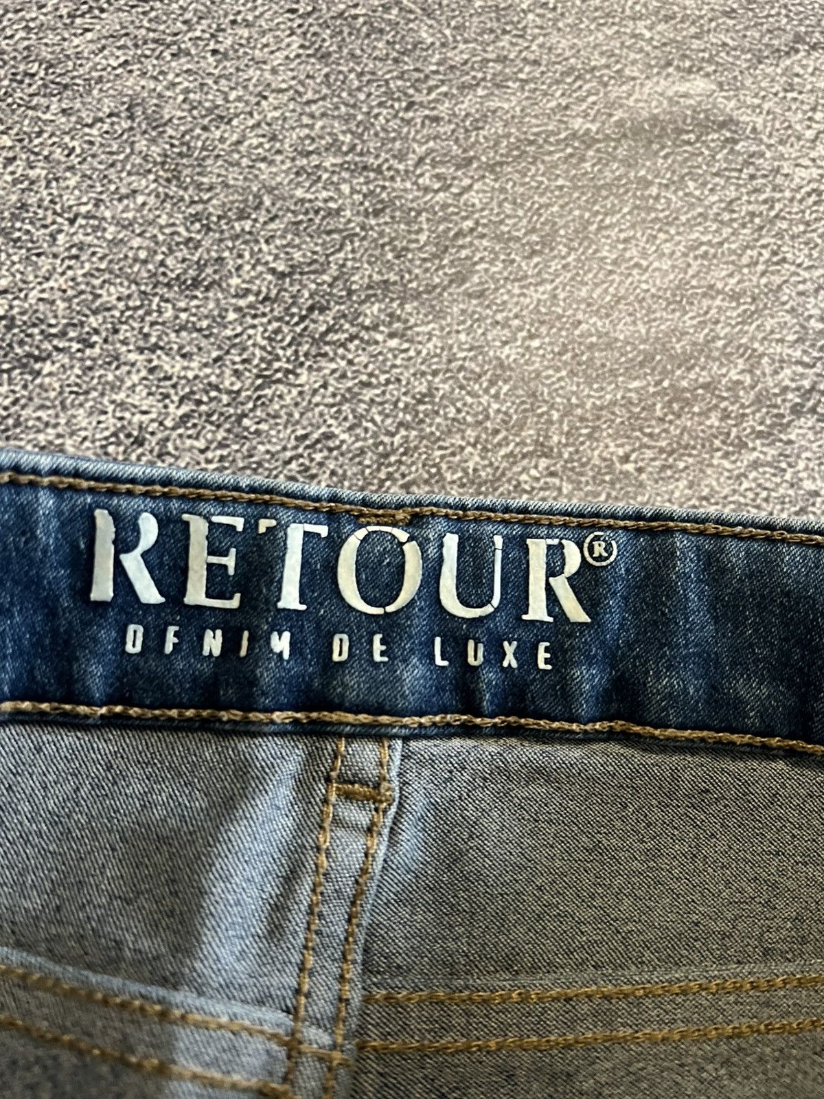 Japanese Brand CRAZY Number Nine Style flared – y2k opium archive avan 90s Size US 32 / EU 48 - 6 Thumbnail
