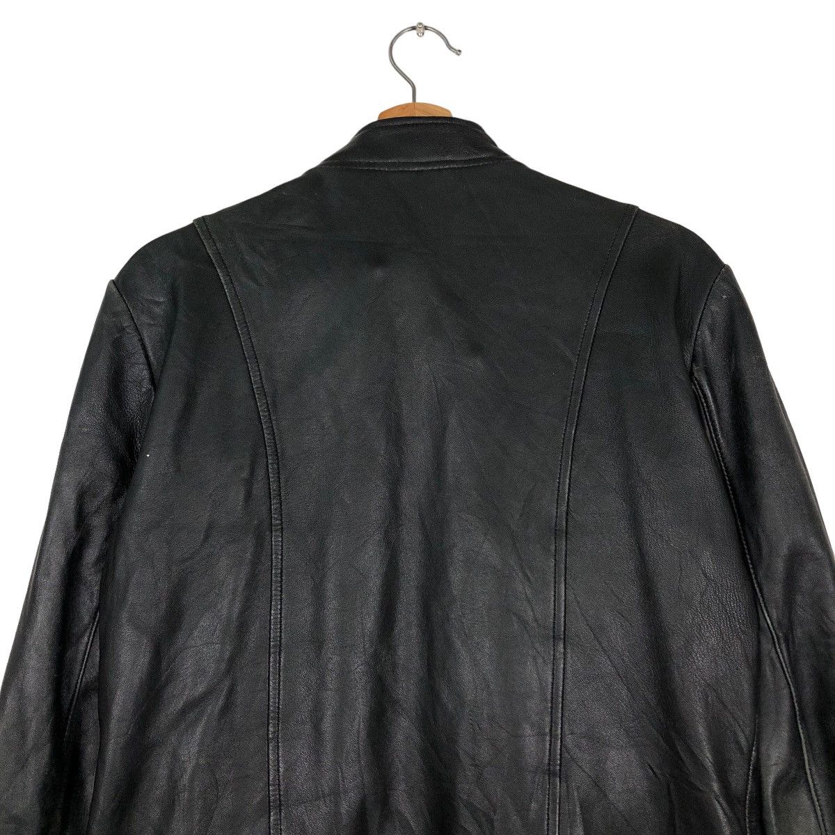 Japanese Brand 🔥Vintage Soft Leather Biker Jacket Analogue Japan Made Size US M / EU 48-50 / 2 - 9 Thumbnail