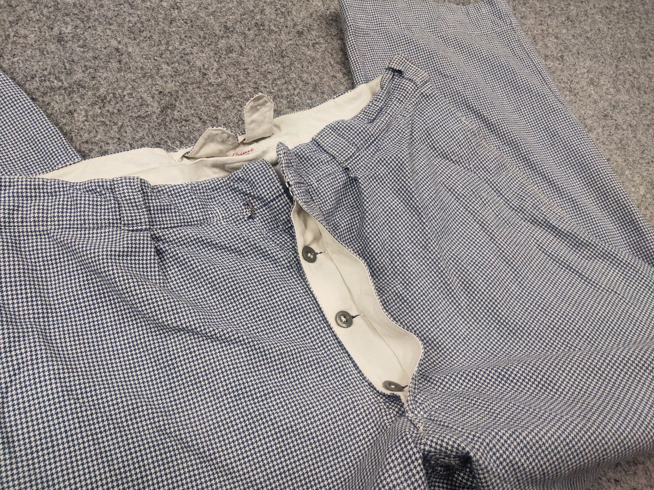 Vintage Vintage 60s Sanfor Shirt Marque Berufskleider Workwear Pants Size US 32 / EU 48 - 12 Thumbnail