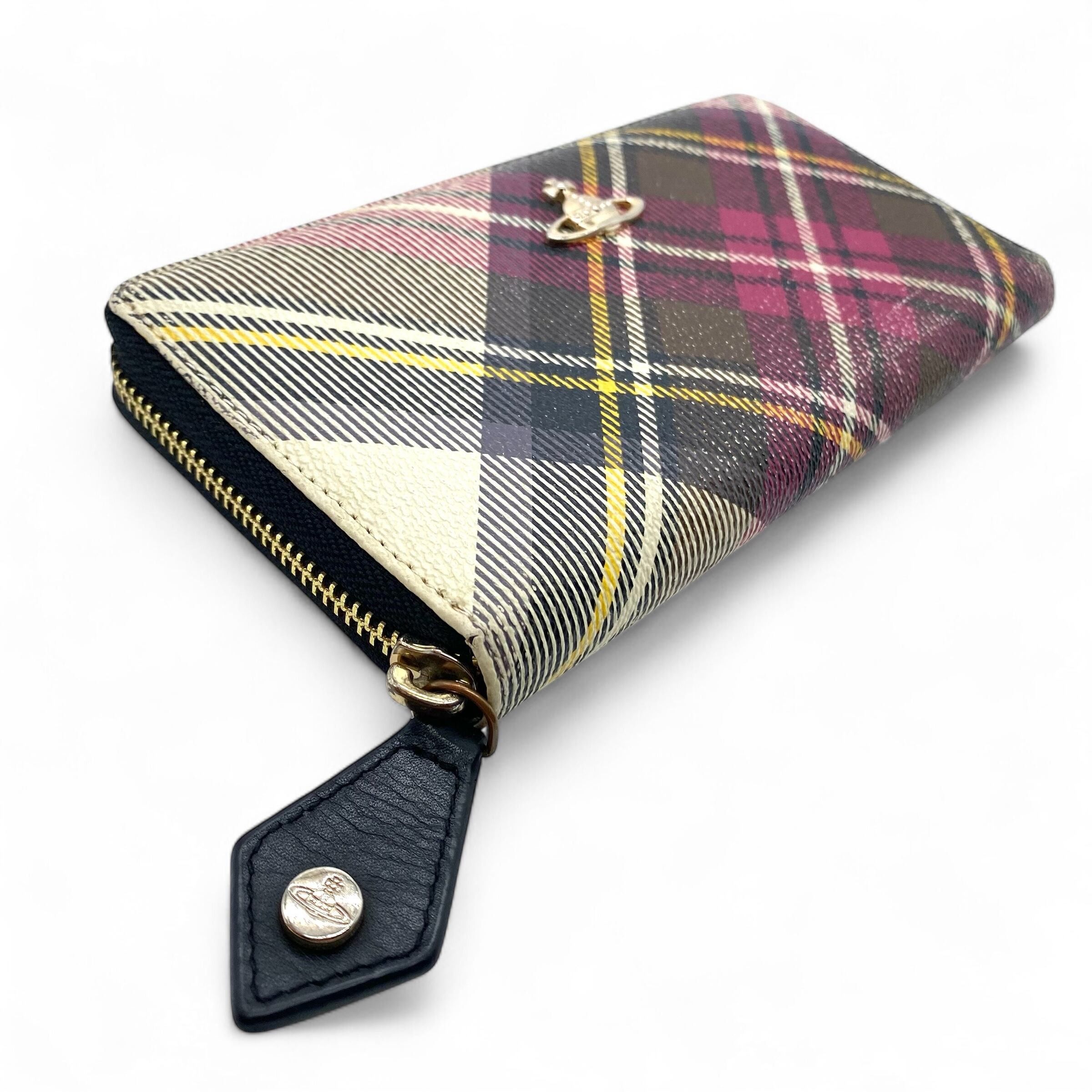Vivienne Westwood Vivienne Westwood ORB Round Zip Wallet Size ONE SIZE - 3 Thumbnail