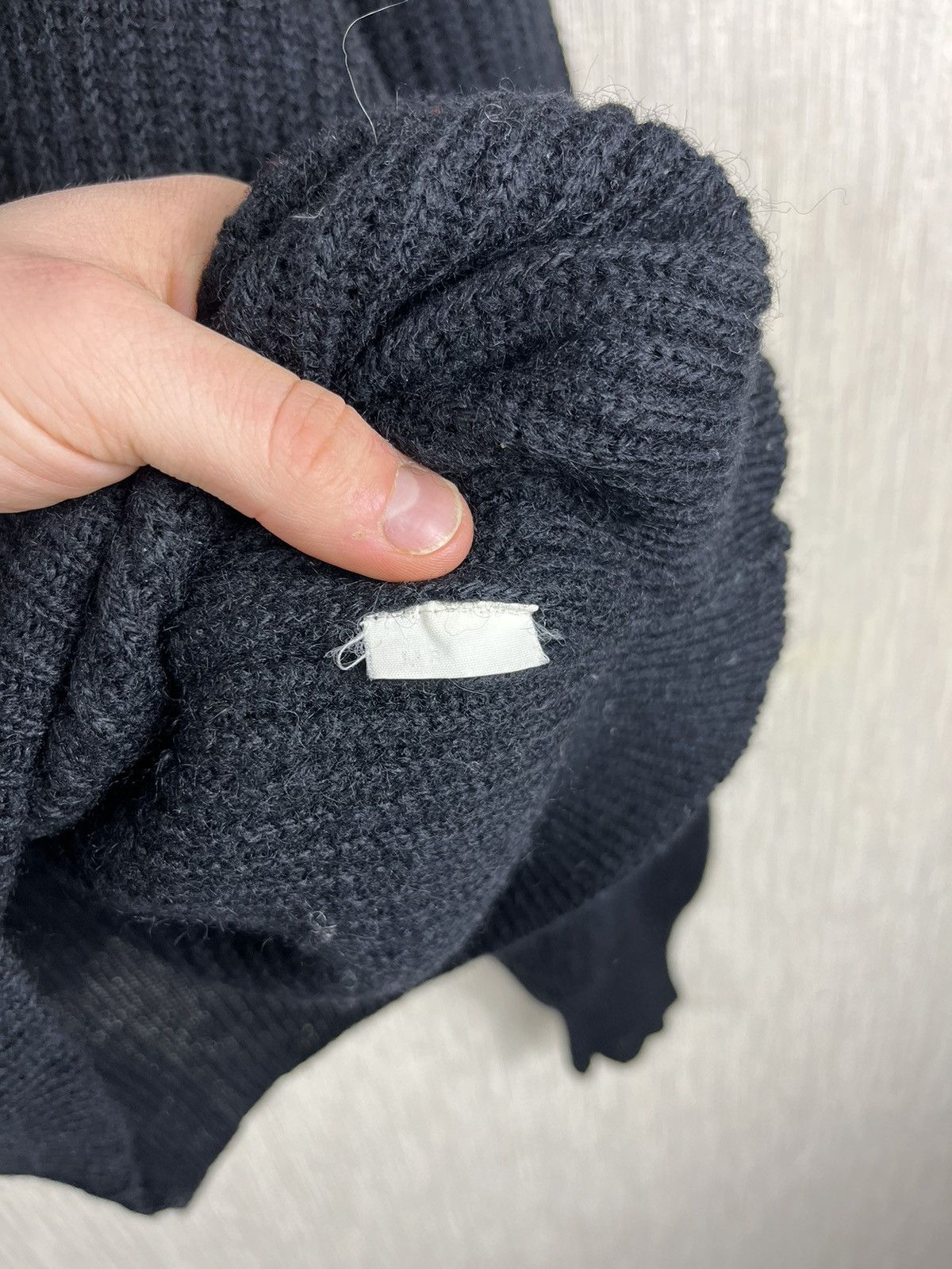 Levi's × Levi's Vintage Clothing × Vintage Vintage 70s Levi’s knit family cropped wool ribbed sweater Size US M / EU 48-50 / 2 - 18 Thumbnail