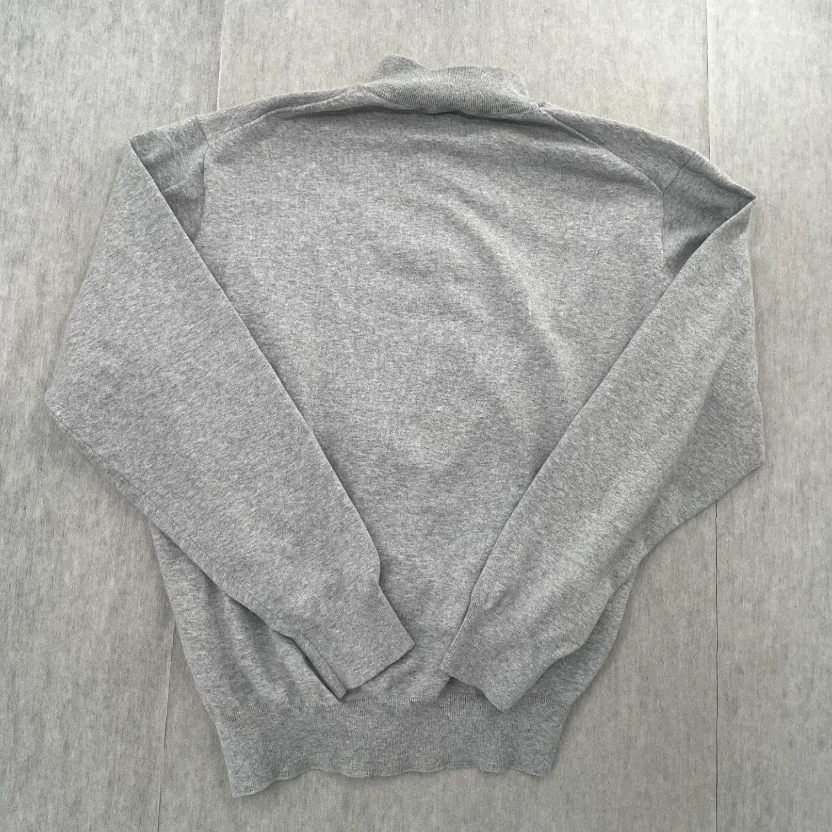 Peter Millar Peter Millar Sweater Pullover 1/4 Zip Adult XL Men Gray Mock Neck Casual Travel Slim Knit Classic Preppy Sports 1/4 Zip Zipper Size US XL / EU 56 / 4 - 3 Thumbnail