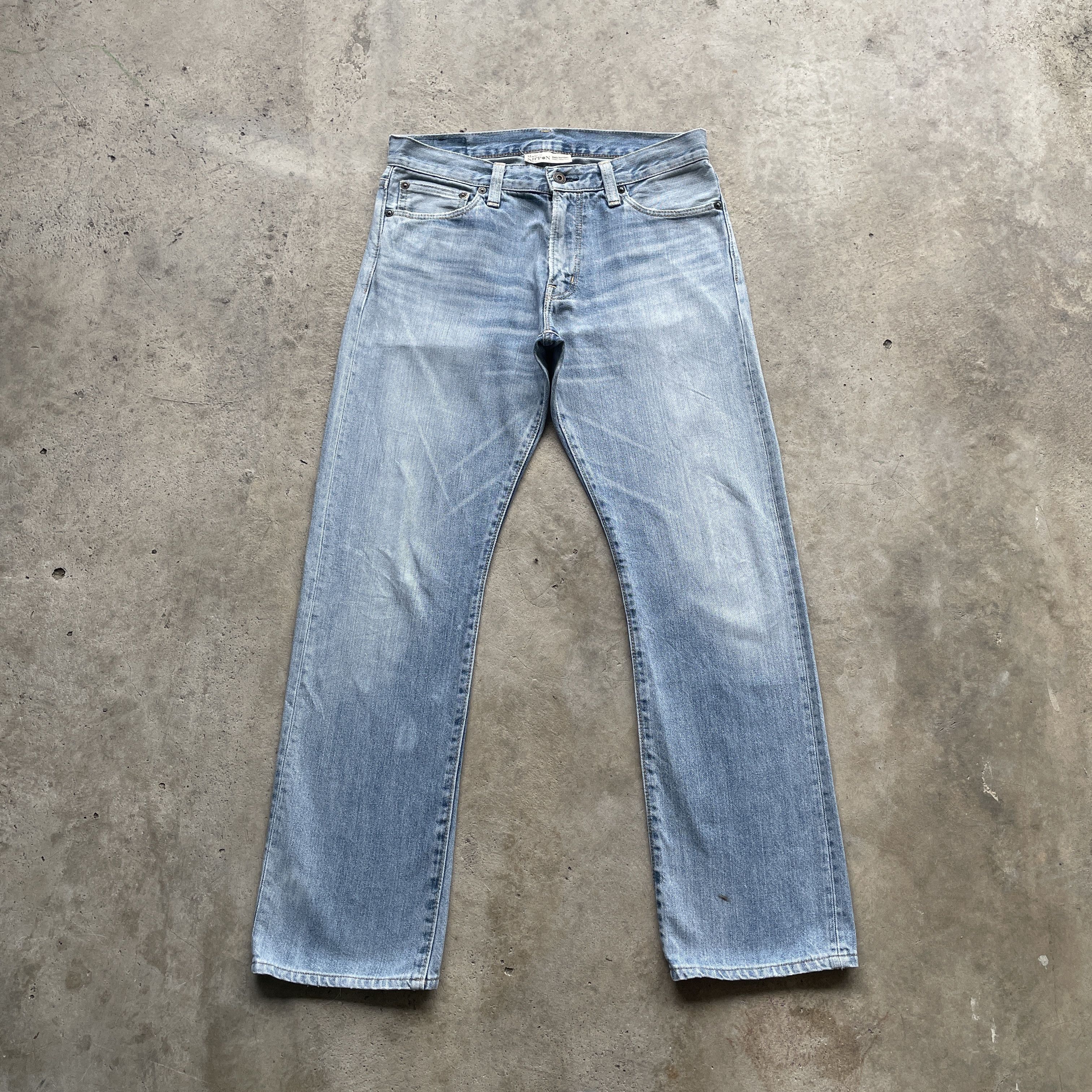 Japanese Brand × StraightFaded VINTAGE MADE IN NIPPON JEANS JAPAN FADED STRAIGHT PANTS W32 Size US 32 / EU 48 - 2 Thumbnail