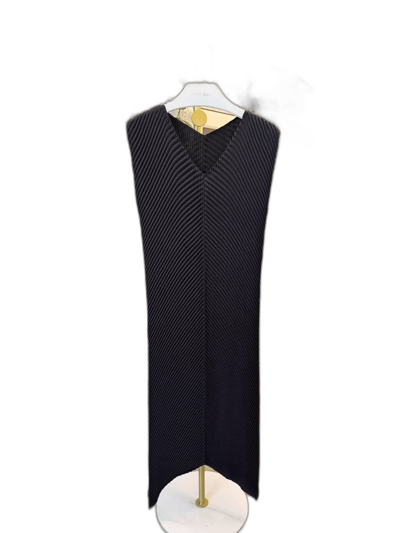 Issey Miyake Issey Miyake Black Fish Scale Dress Size M / US 6-8 / IT 42-44 - 1 Thumbnail