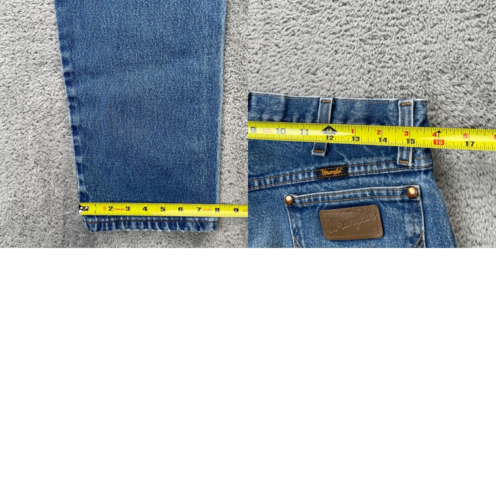 Wrangler Wrangler Jeans Mens 36x33 Blue Cowboy Straight Leg Denim Cotton Western Work Shirt? Size US 36 / EU 52 - 8 Thumbnail