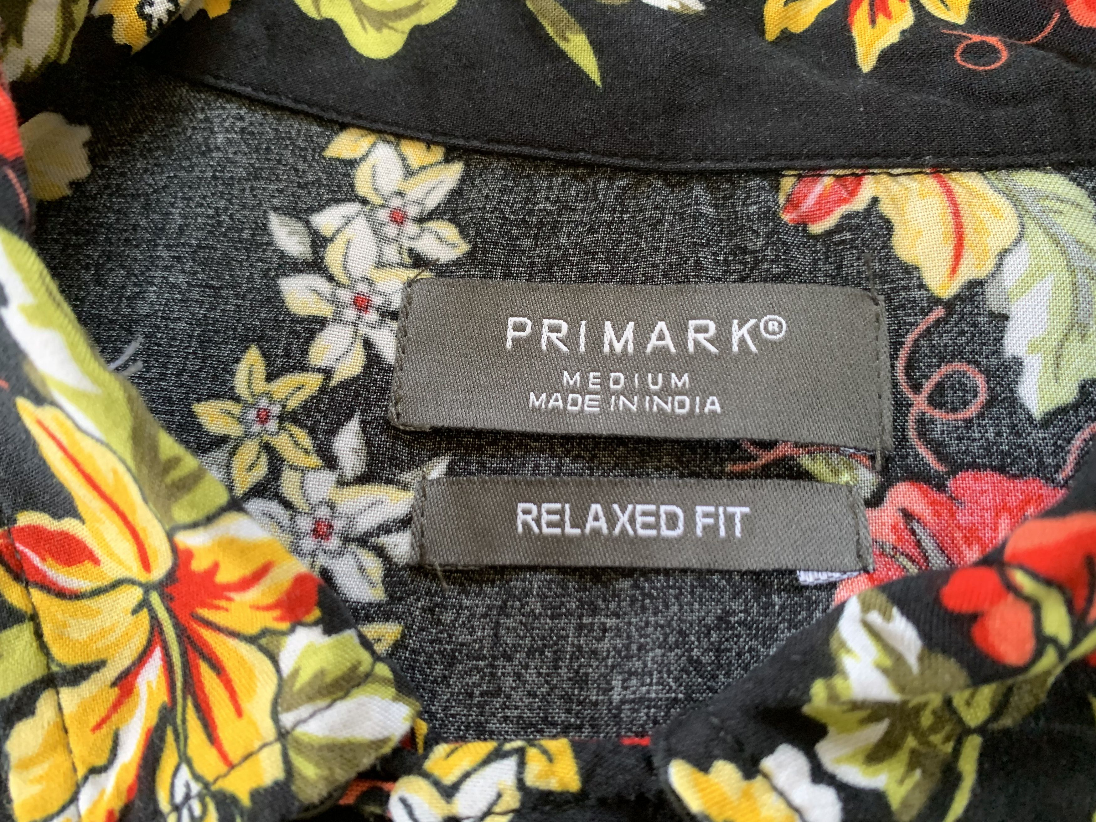 Other Primark Black Light Printed Hawaiian Shirt Size US M / EU 48-50 / 2 - 5 Thumbnail