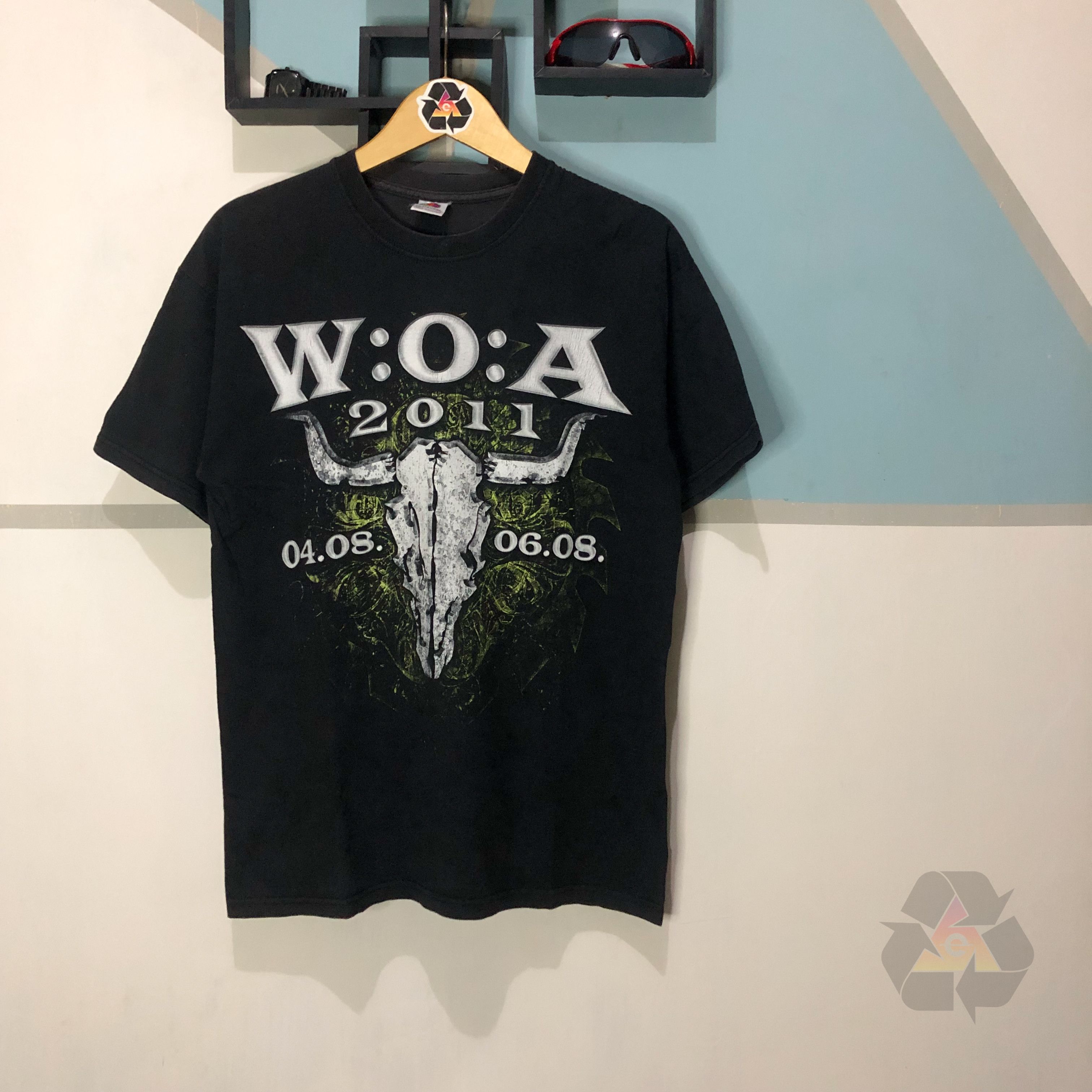 Band Tees Vintage WOA Wacken Festival 2011 Personal Memorials T-Shirt Size US M / EU 48-50 / 2 - 1 Thumbnail