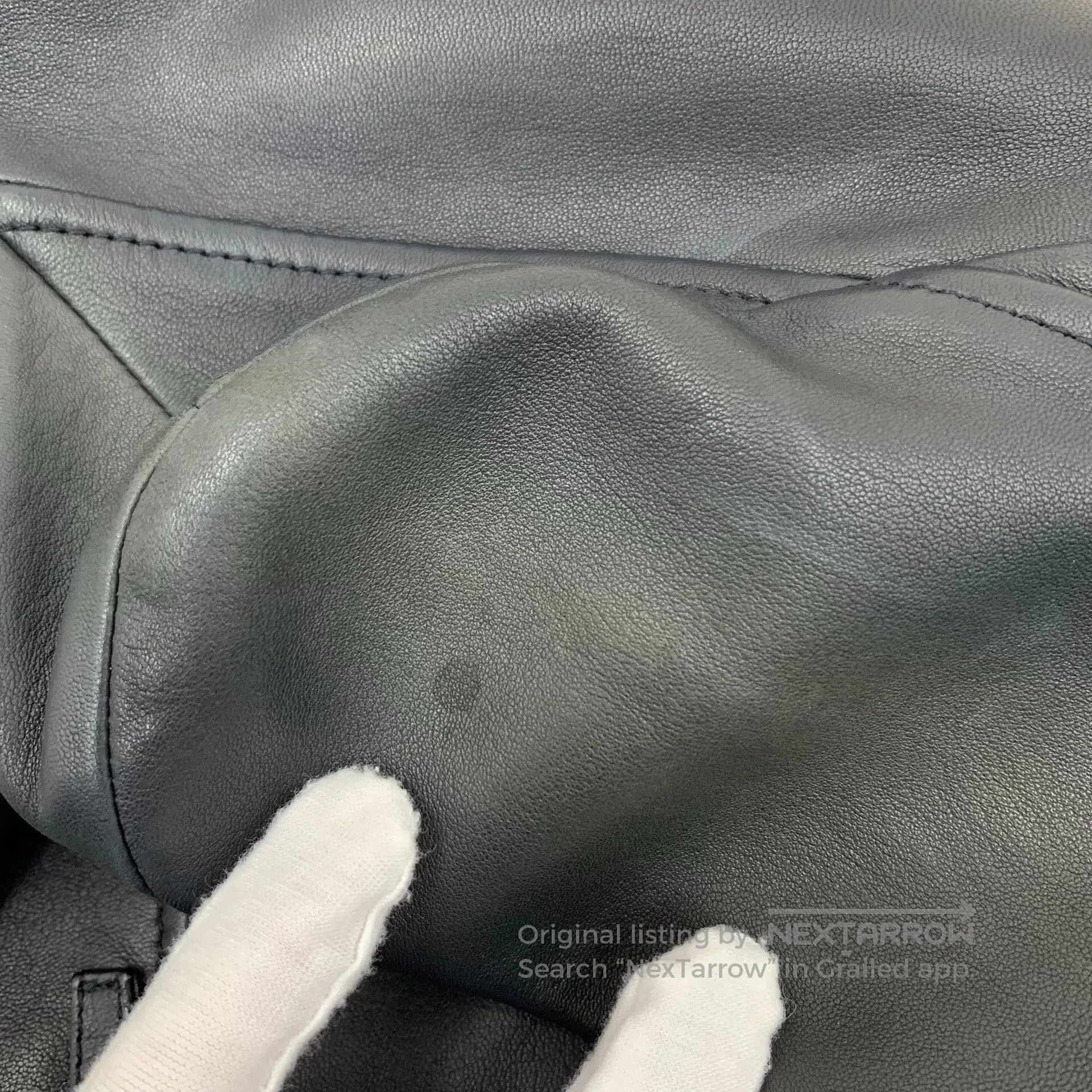 Dior Dior Black Sheepskin Leather Jacket. Size XS / US 0-2 / IT 36-38 - 9 Thumbnail