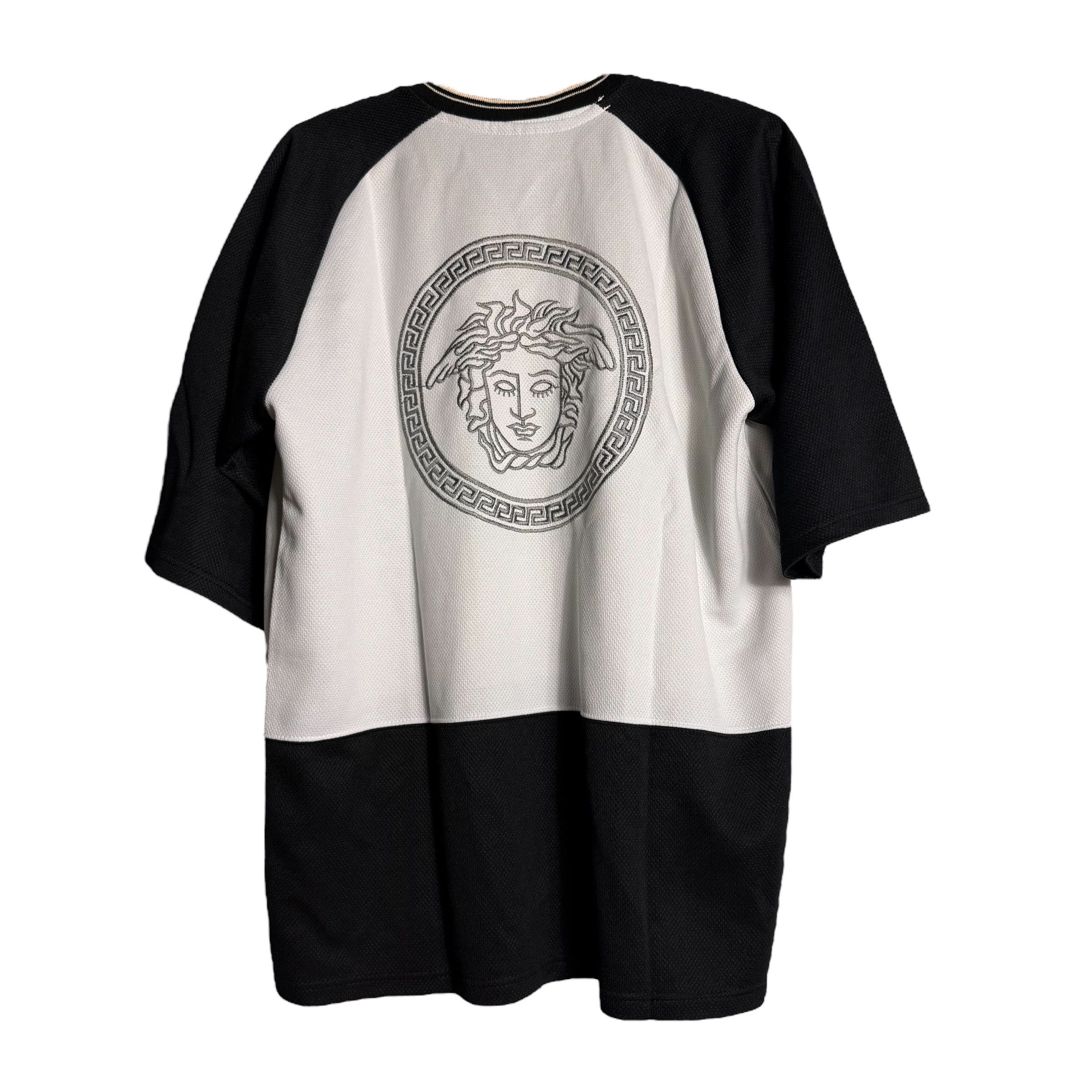 Versace Jeans Couture 🔥RARE🔥Vintage Versace Jeans Couture Big Logo Jersey Size US XL / EU 56 / 4 - 3 Thumbnail