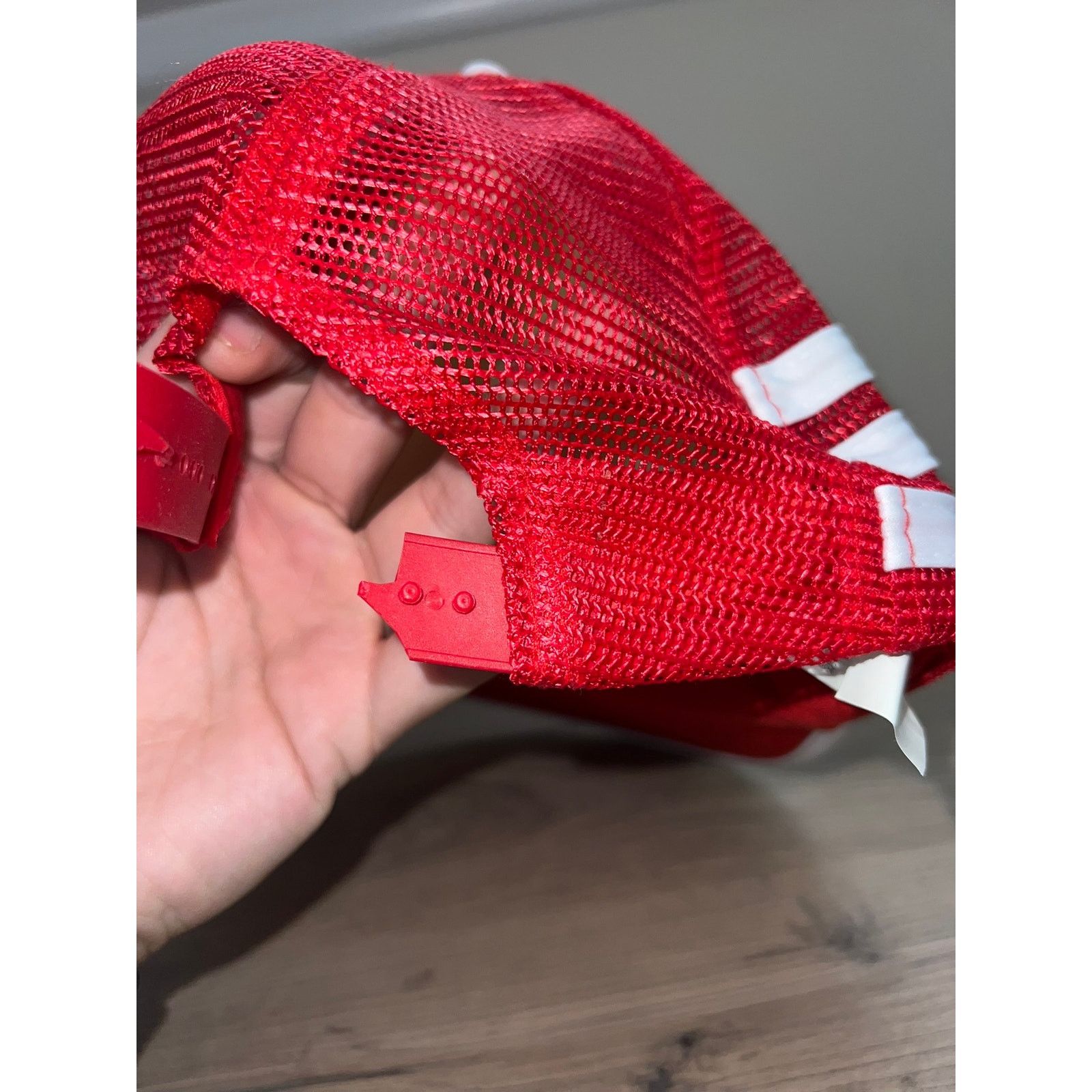 Vintage 1975 3 Striped Stripes Calgary Stampede Hat Broken Snap Size ONE SIZE - 7 Thumbnail