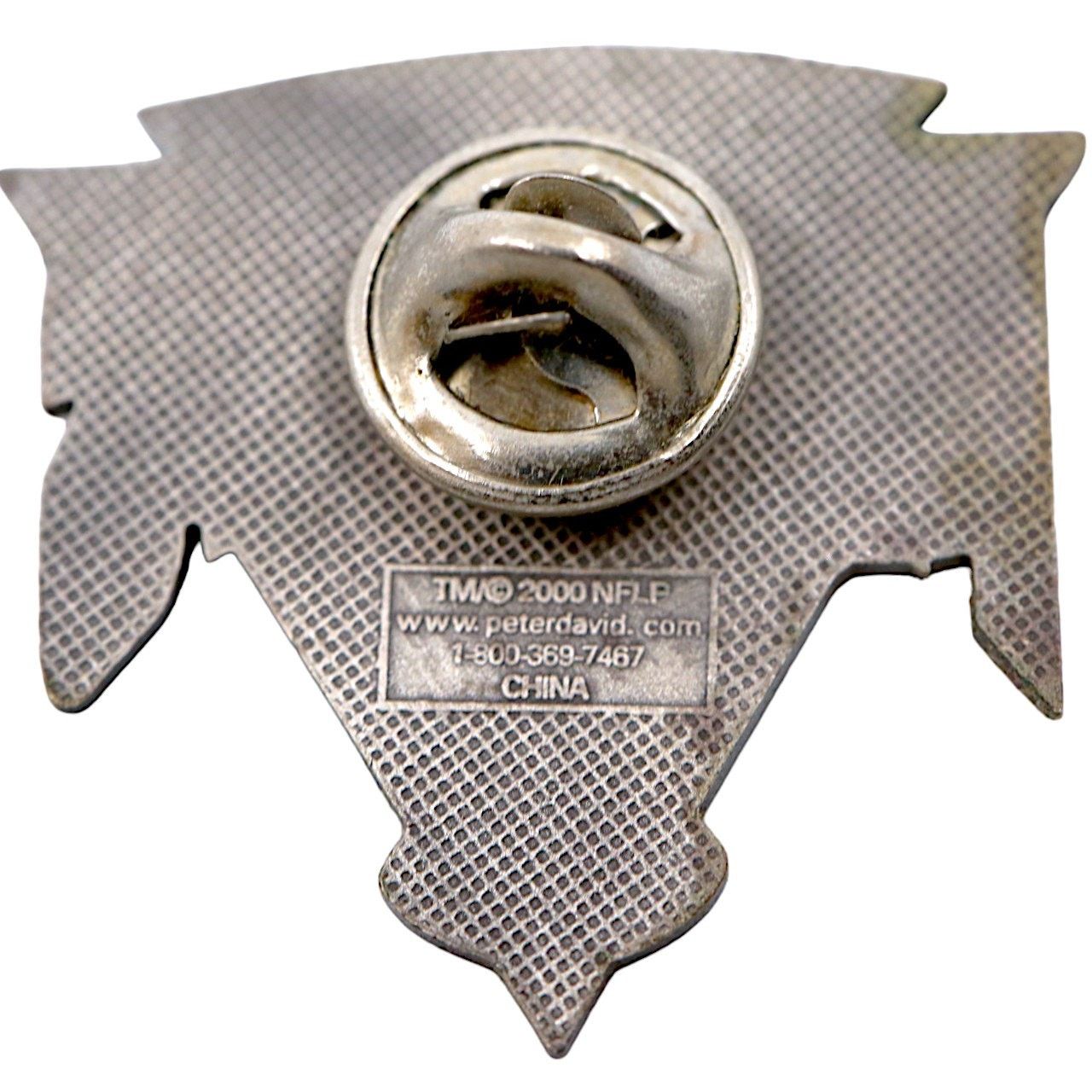 NFL New England Patriots 2000 Vintage Silver Flying Elvis Pin Size ONE SIZE - 2 Thumbnail