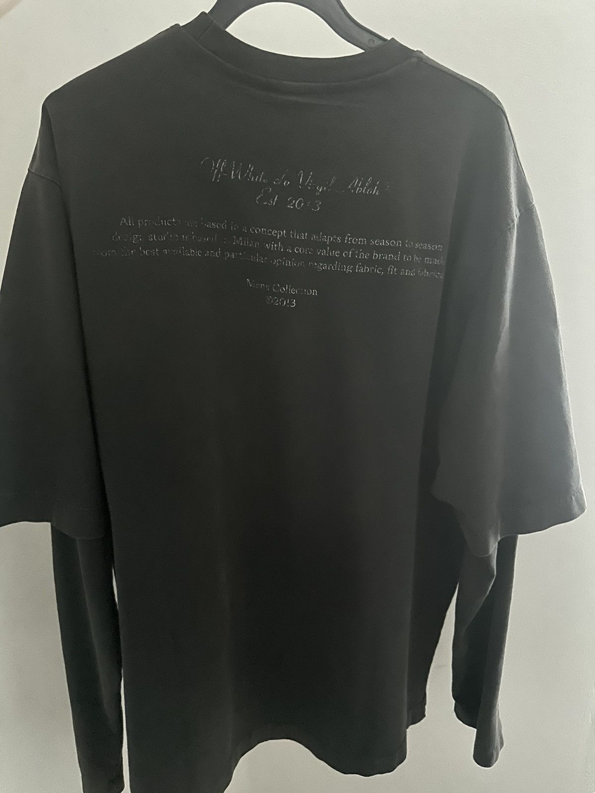 Off-White L size off white Mary skate layered tee Size US L / EU 52-54 / 3 - 2 Thumbnail