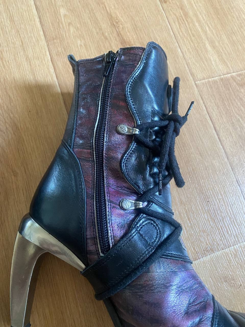 Japanese Brand New Rock Vintage Heels Boots Size US 7 / IT 37 - 10 Thumbnail