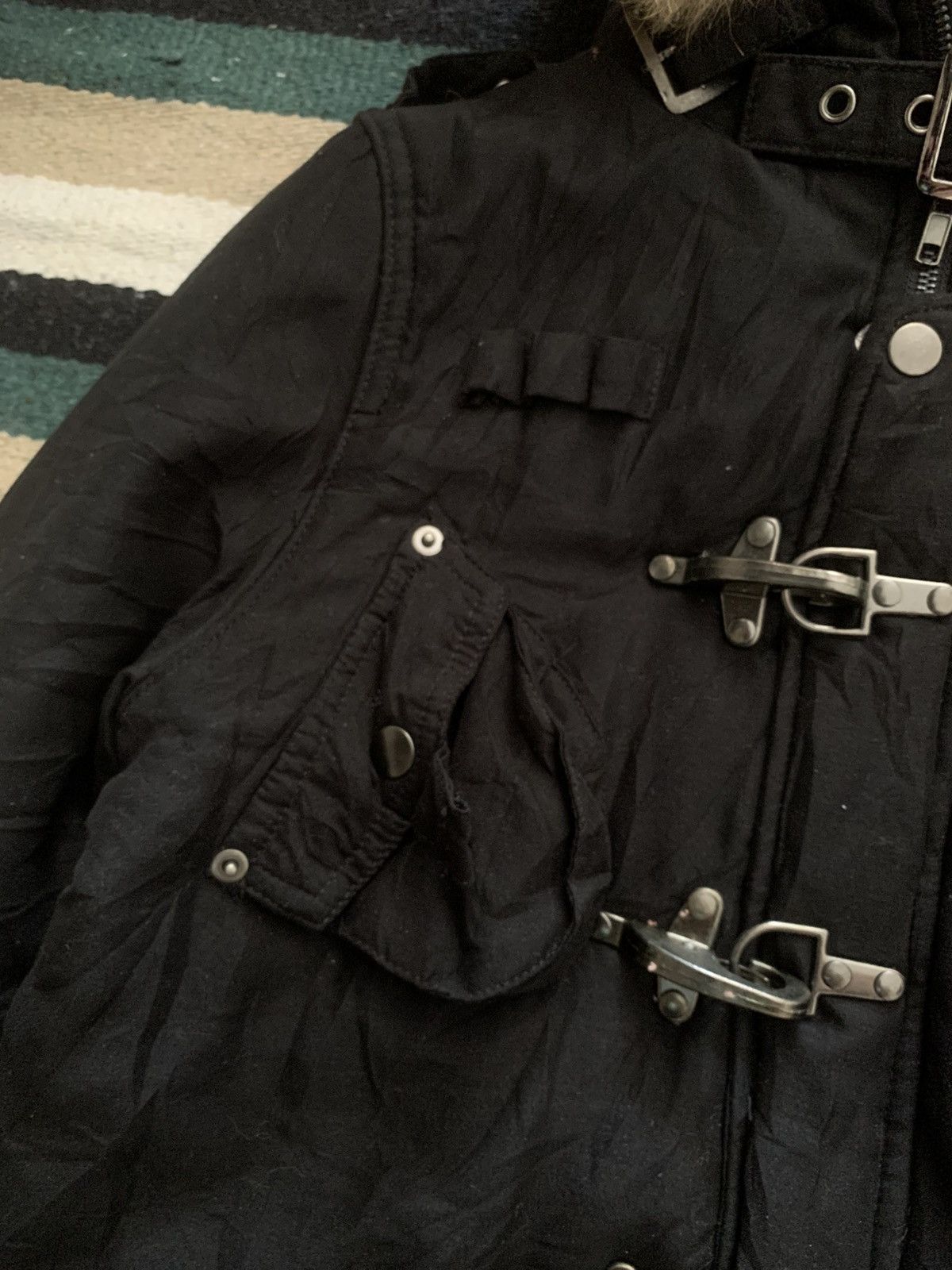 If Six Was Nine Japanese CRWX Fireman Fur Jacket Size US M / EU 48-50 / 2 - 14 Thumbnail