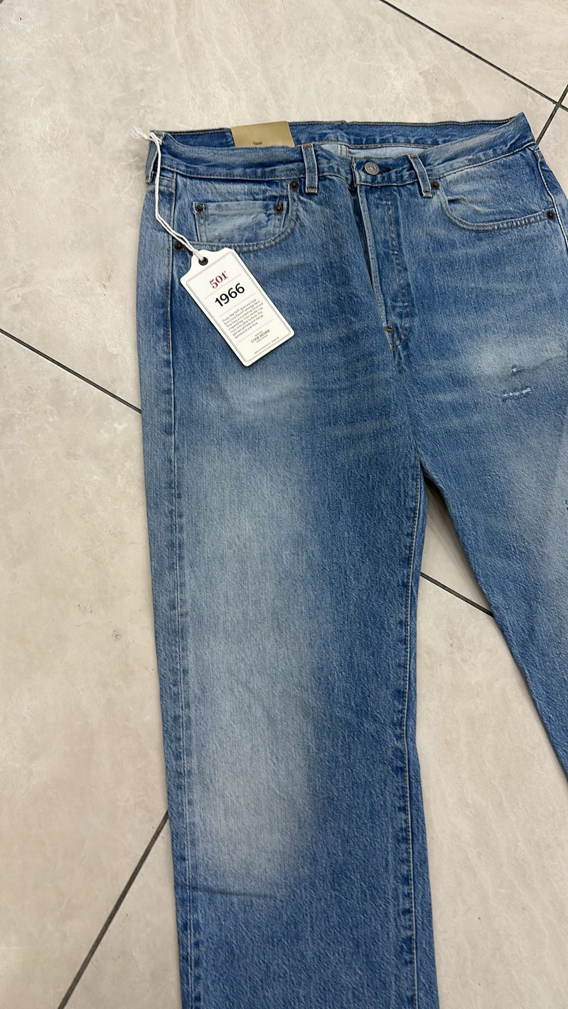 Levi's Vintage Clothing LVC Levi's Vintage Clothing 1966 501XX BigE Selvedge Jeans Size US 32 / EU 48 - 4 Thumbnail