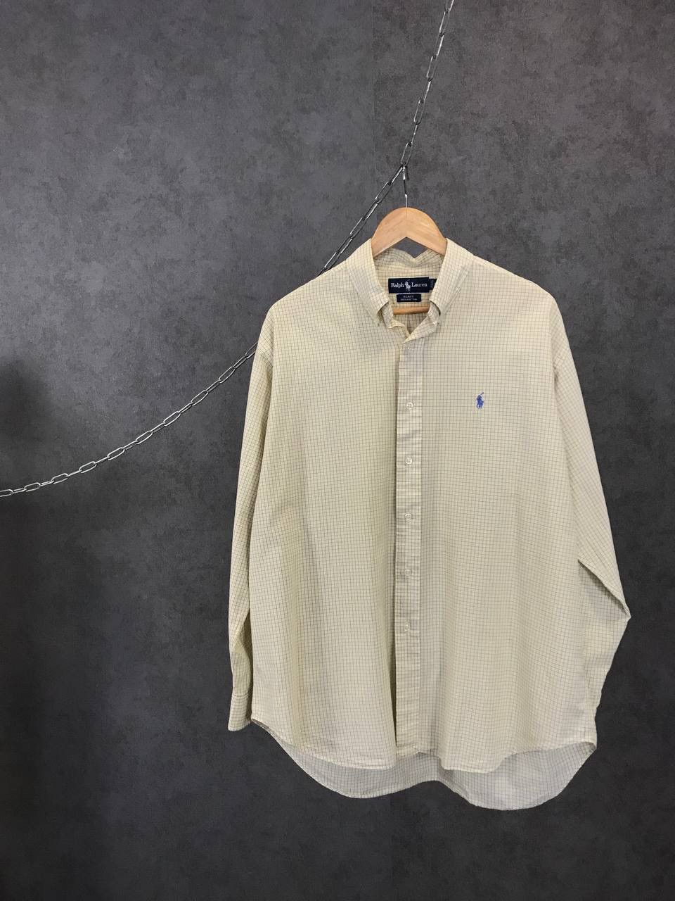 Designer Polo Ralph Lauren Blake vintage designer logo shirt Size US L / EU 52-54 / 3 - 1 Thumbnail