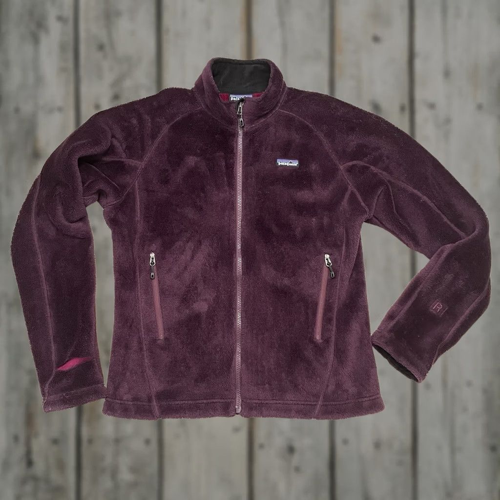 Patagonia Patagonia Jacket Women's L Purple R4 Regulator Fleece Full Zip 36113 Size L / US 10 / IT 46 - 1 Thumbnail