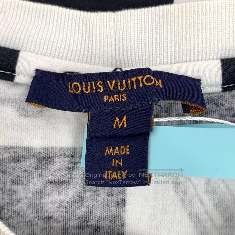Louis Vuitton Louis Vuitton Color-block logo crewneck cotton short-sleev Size US M / EU 48-50 / 2 - 6 Thumbnail