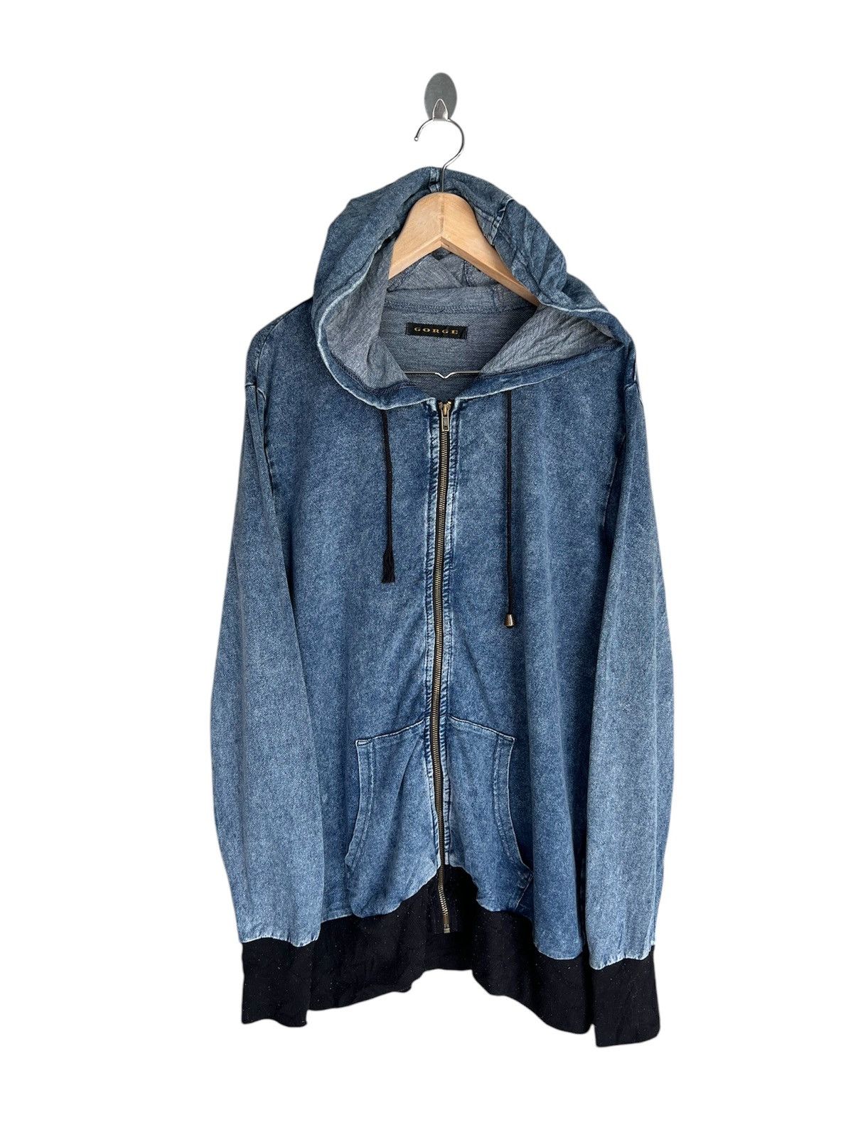 George × Indigo × Vintage Vintage Gorge Indigo Hoodies Size US M / EU 48-50 / 2 - 1 Thumbnail