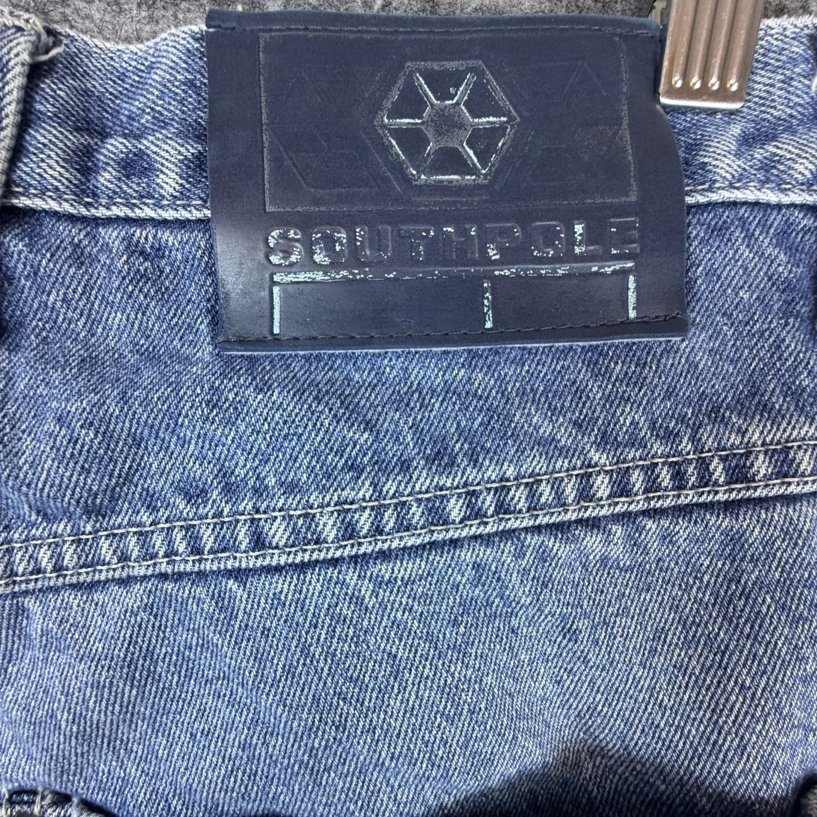 Southpole Vintage Y2K SouthPole Baggy Jean Shorts 36 Skater Streetwear Size US 36 / EU 52 - 12 Thumbnail