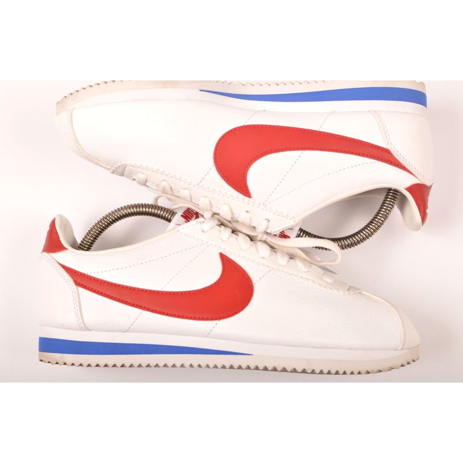Nike Nike Classic Cortez Leather Forrest Gump White Sneakers 749571-154 Size US 7.5 / UK 6.5 / EUR 40.5 Mens Shoes Sneakers White Nike Cortez 2018 Size US 7 / EU 40 - 6 Thumbnail