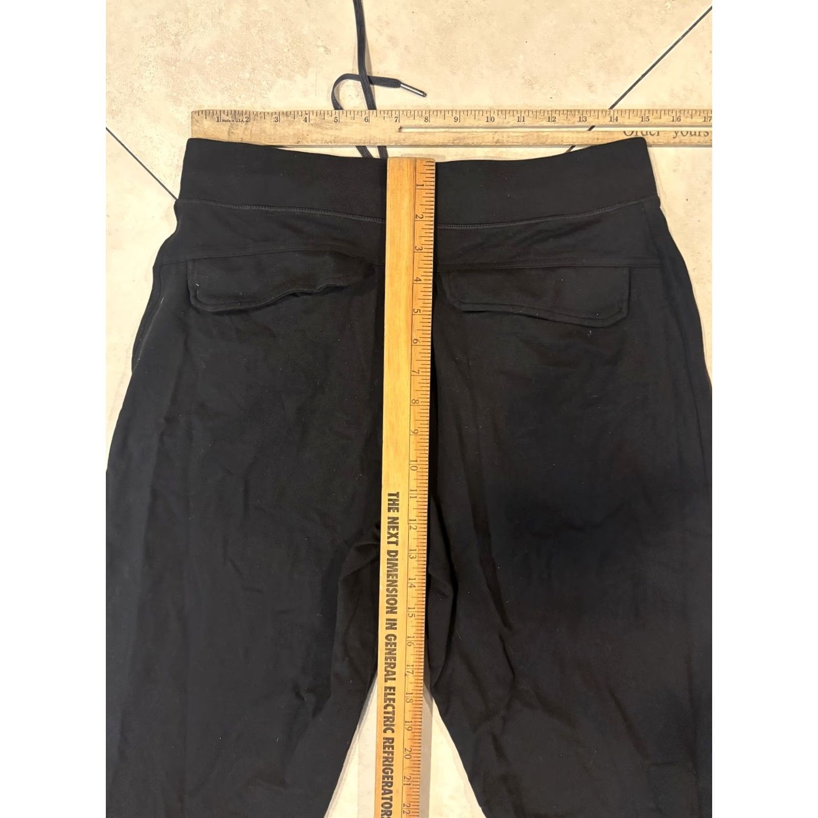 Lululemon Lululemon Pants Mens Large Black Relaxed Fit Drawstring Athleisure Yoga Lounge Pants Size US 31 - 6 Thumbnail