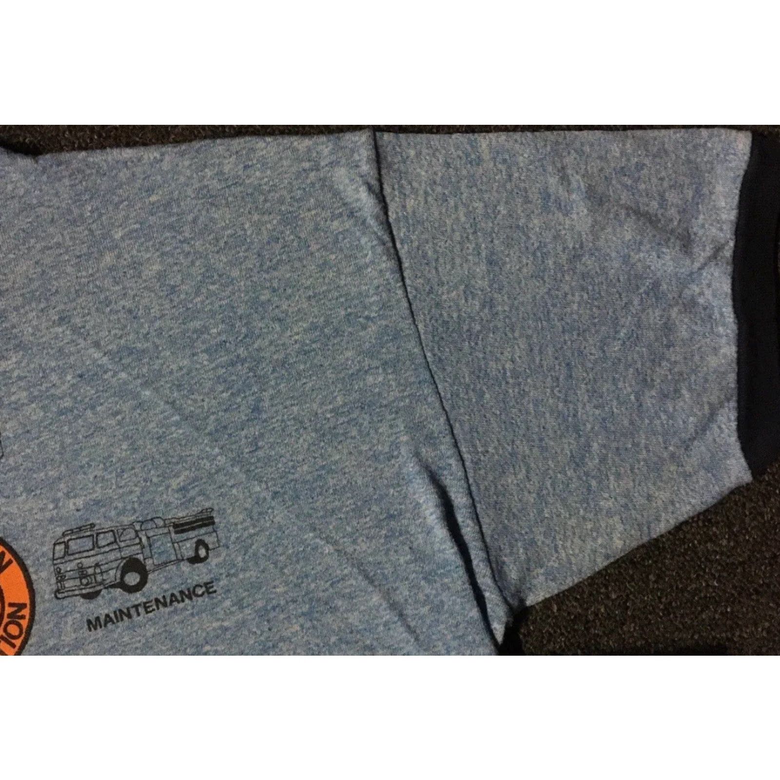 Vintage Vtg 80s Manhattan Corporation Train Bus Repair Faded Shirt S NYC Grunge NYPD 90s Size US S / EU 44-46 / 1 - 7 Thumbnail
