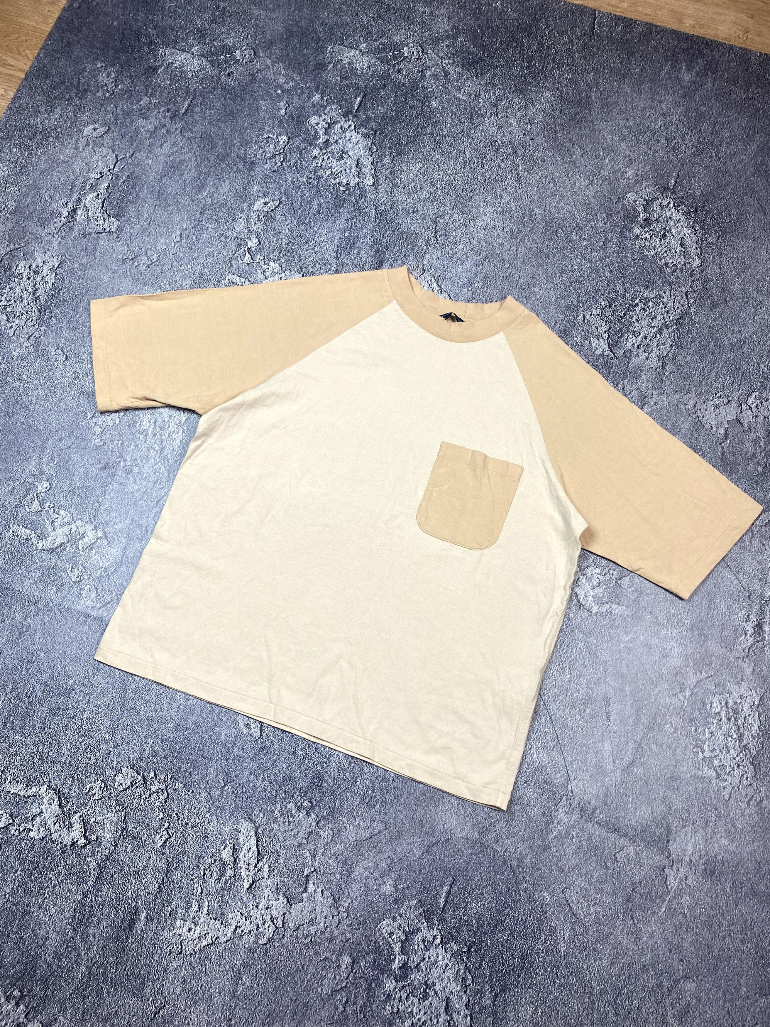 Designer × Levi's × Levi's Made & Crafted Levis Made & Crafted Biege Designer T-shirt Y2K Streetwear Size US S / EU 44-46 / 1 - 2 Thumbnail
