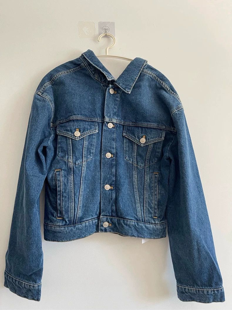 Balenciaga Balenciaga size 36 Blue Denim Jacket Size S / US 4 / IT 40 - 1 Thumbnail