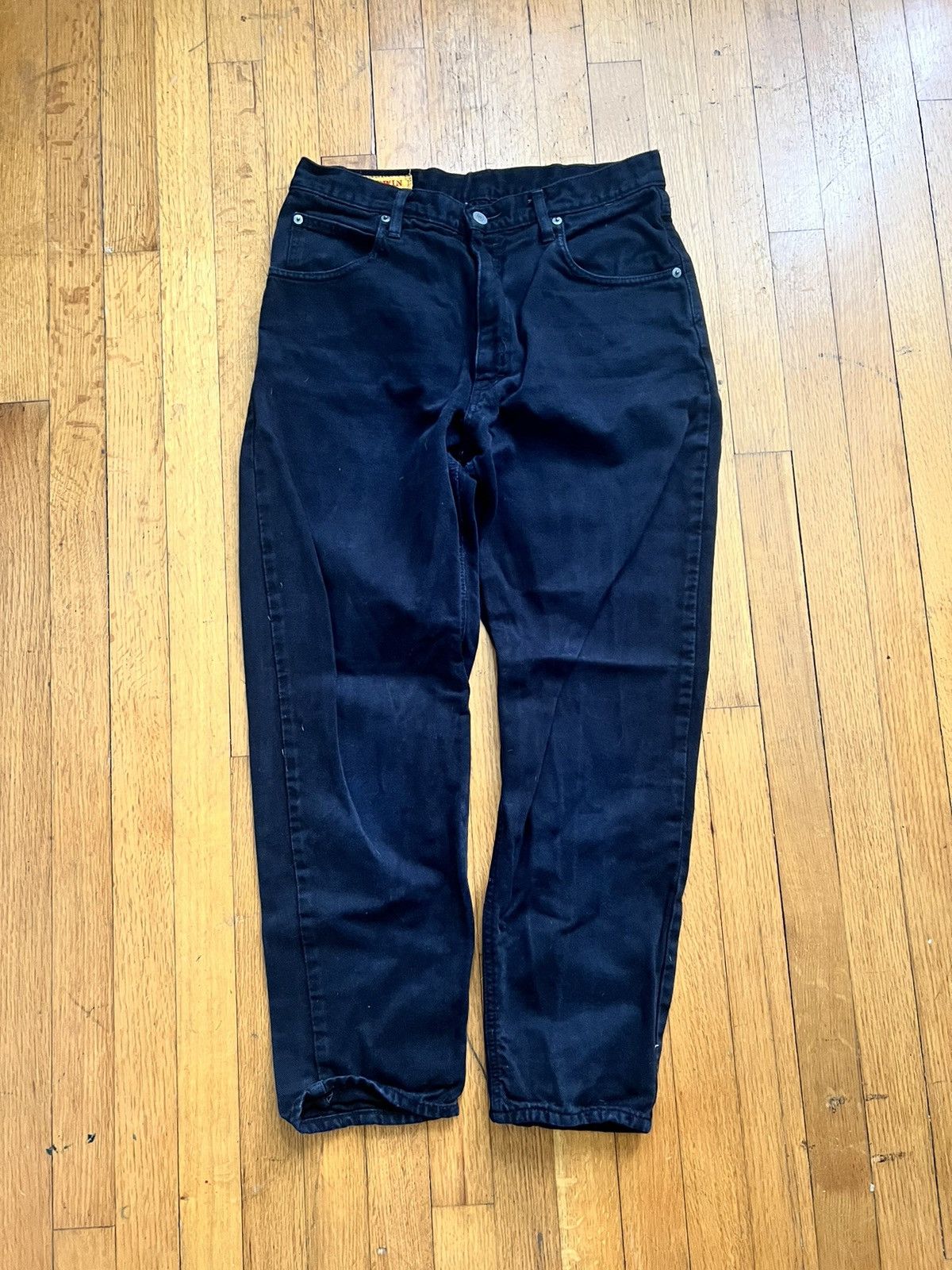 Edwin Vintage Edwin Black Denim Size US 30 / EU 46 - 1 Thumbnail