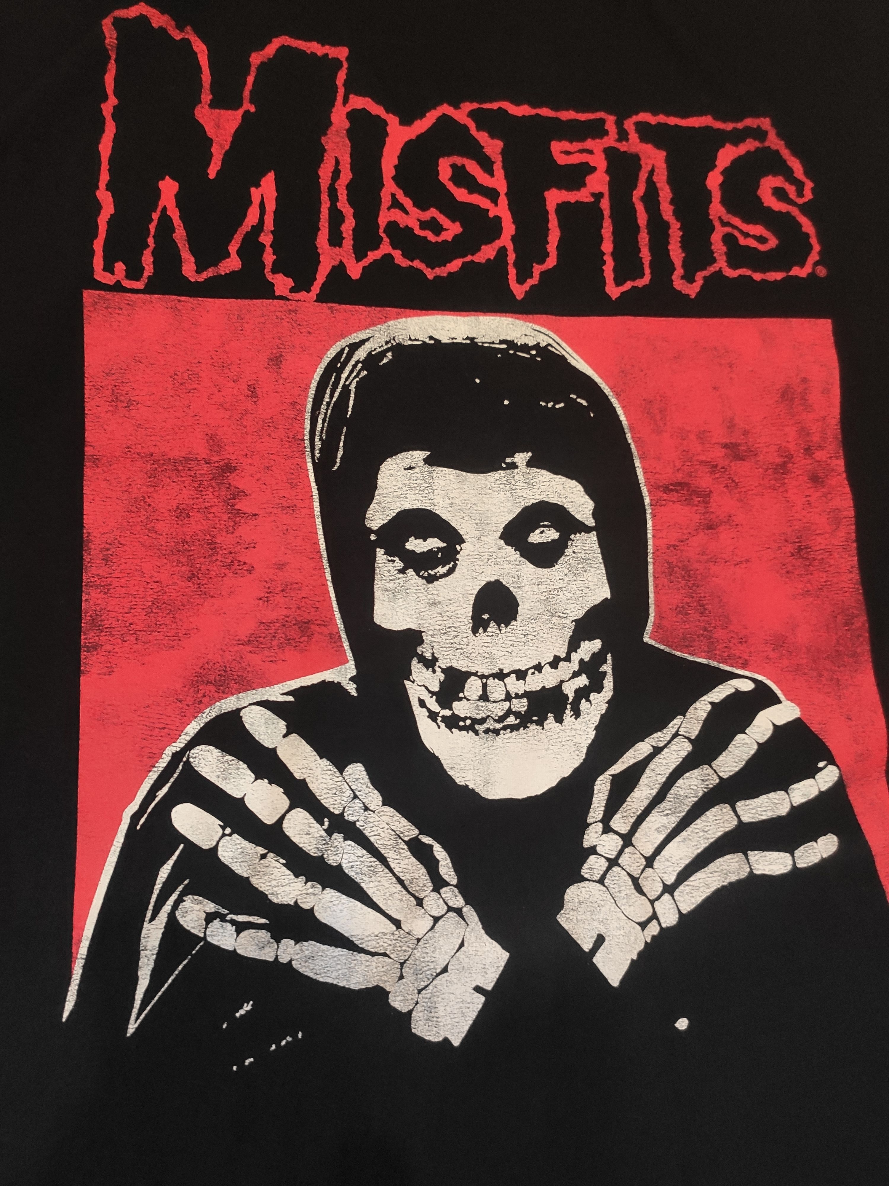 Japanese Brand × Misfits × Vintage t-shirt tee black misfits rock metal band merch licensed L Size US L / EU 52-54 / 3 - 2 Thumbnail