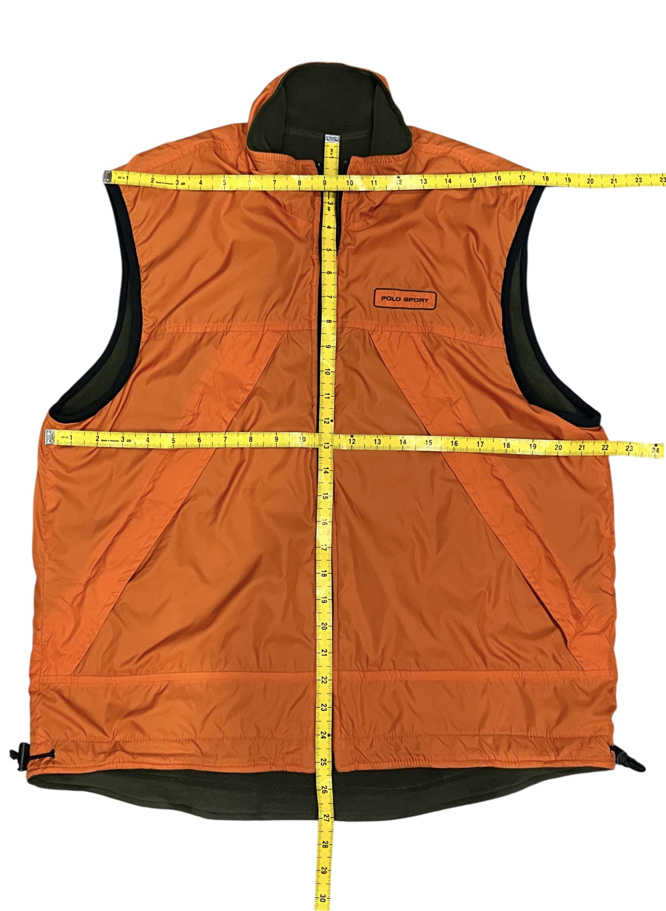 Polo Ralph Lauren 🔥Vintage POLO SPORT RL Polartec Thermal Pro Reversible Vest Size US M / EU 48-50 / 2 - 18 Thumbnail