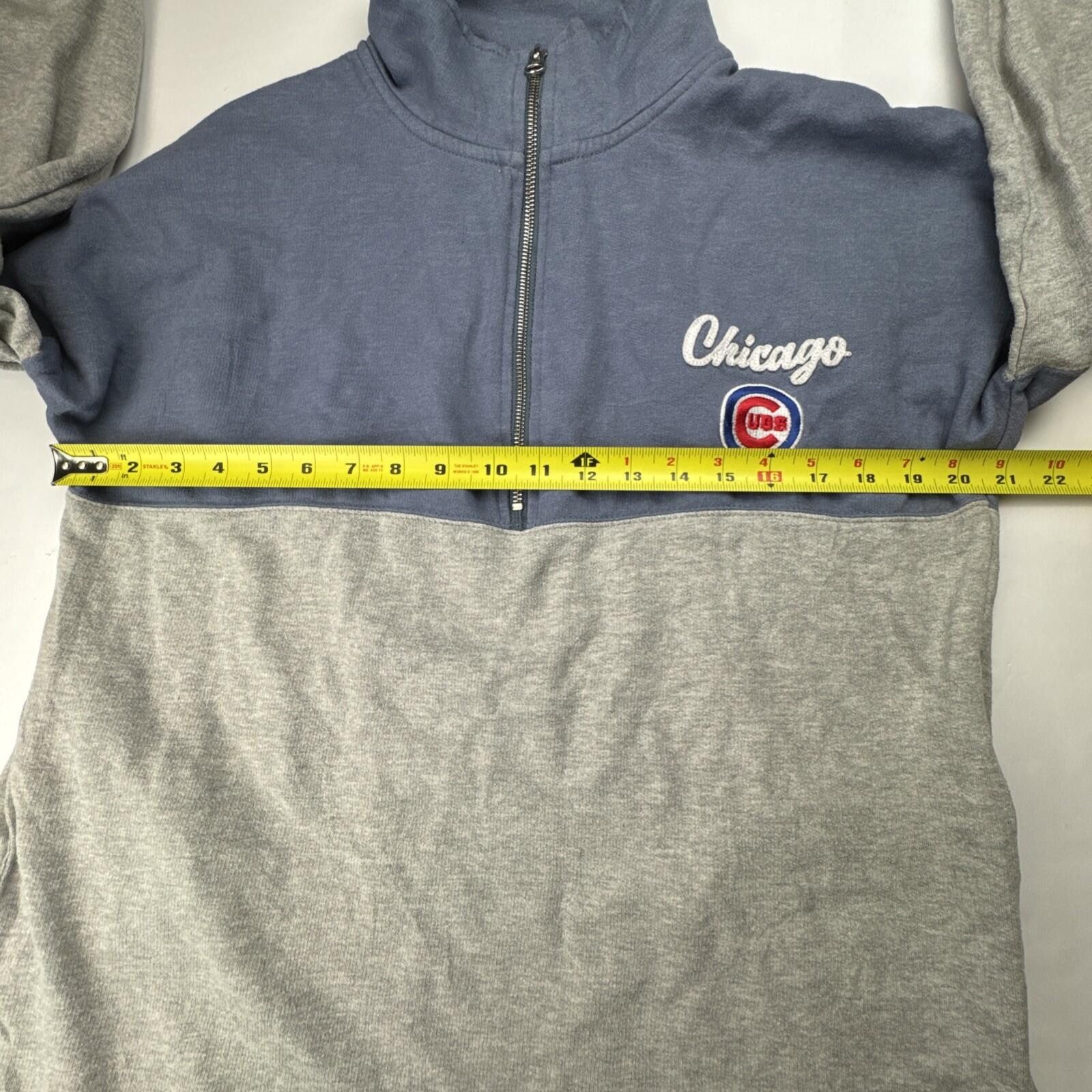 Other Soft as a Grape Chicago Cubs Quarter Zip Fleece Pullover Size US S / EU 44-46 / 1 - 4 Thumbnail