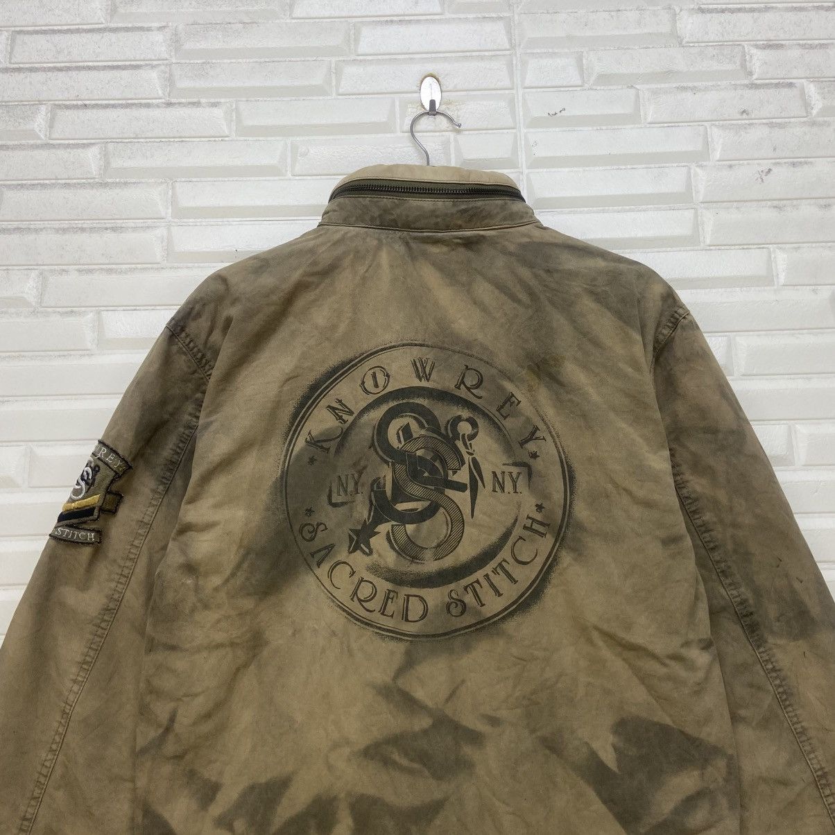 Japanese Brand Knowrey Sacred Stitch New York Camouflage Army Field Jacket Size US S / EU 44-46 / 1 - 10 Thumbnail