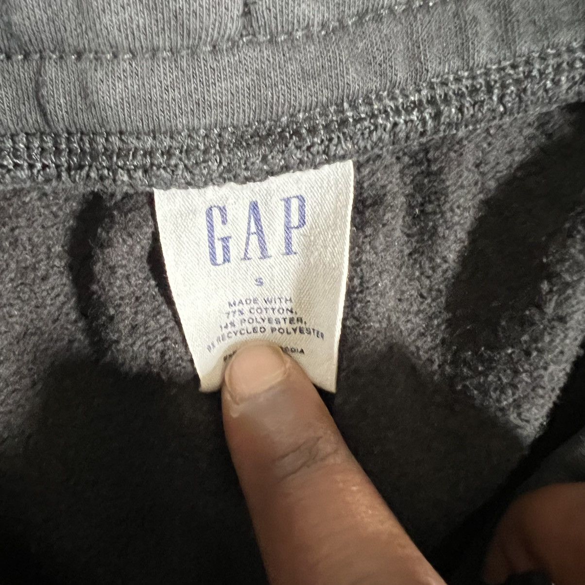 Gap GAP SWEATPANTS / JOGGERS BLACK ADULT SIZE S Size 27" / US 4 / IT 40 - 4 Thumbnail