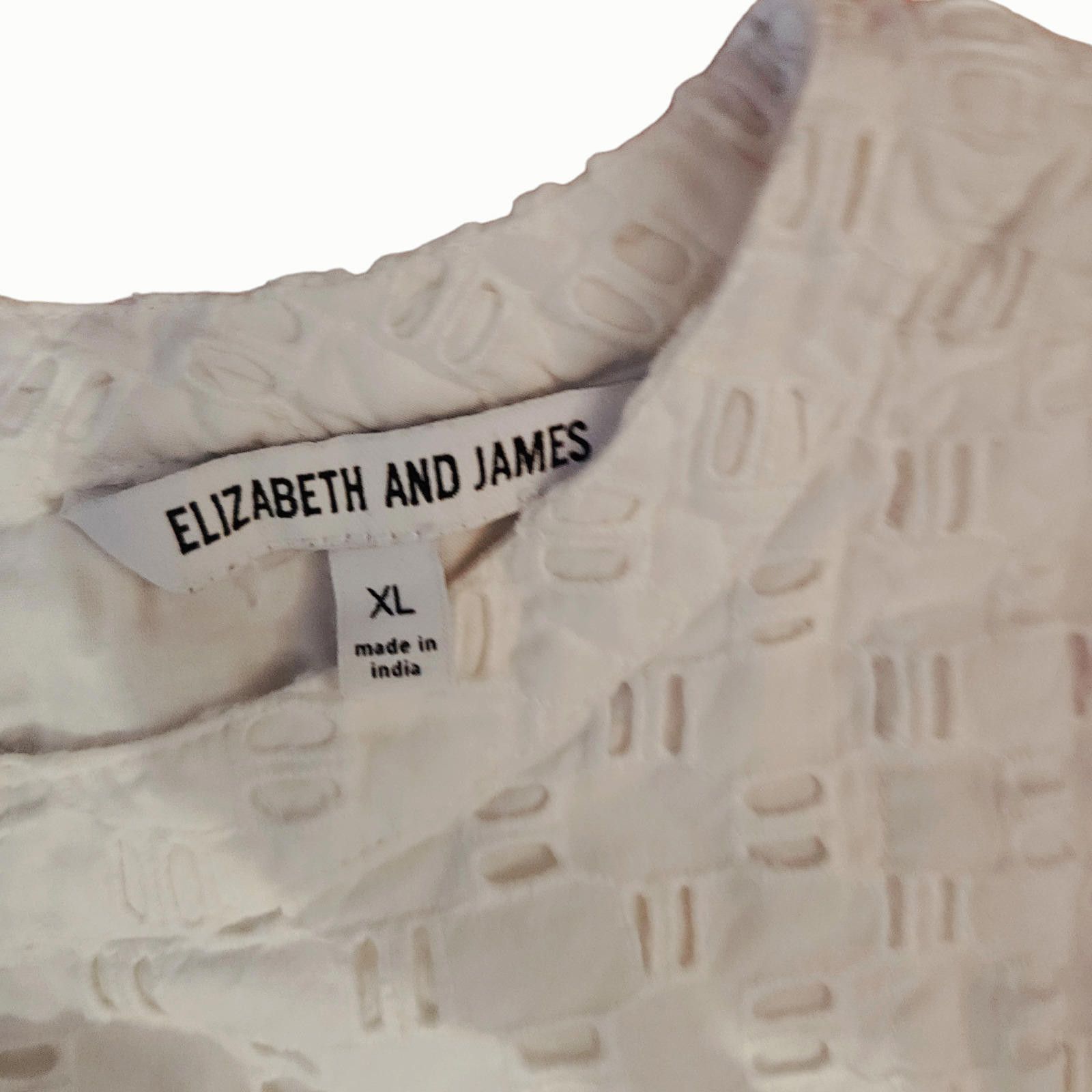 Elizabeth and James ELIZABETH AND JAMES Puff Sleeve Blouse - XL Size XL / US 12-14 / IT 48-50 - 2 Thumbnail