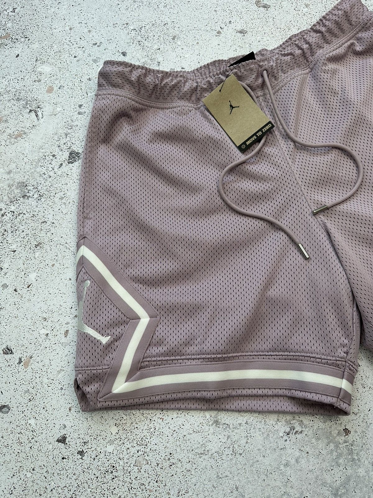 Jordan Brand Air Jordan Diamond mesh essentials shorts Pink Purple Men S Size US 30 / EU 46 - 3 Thumbnail