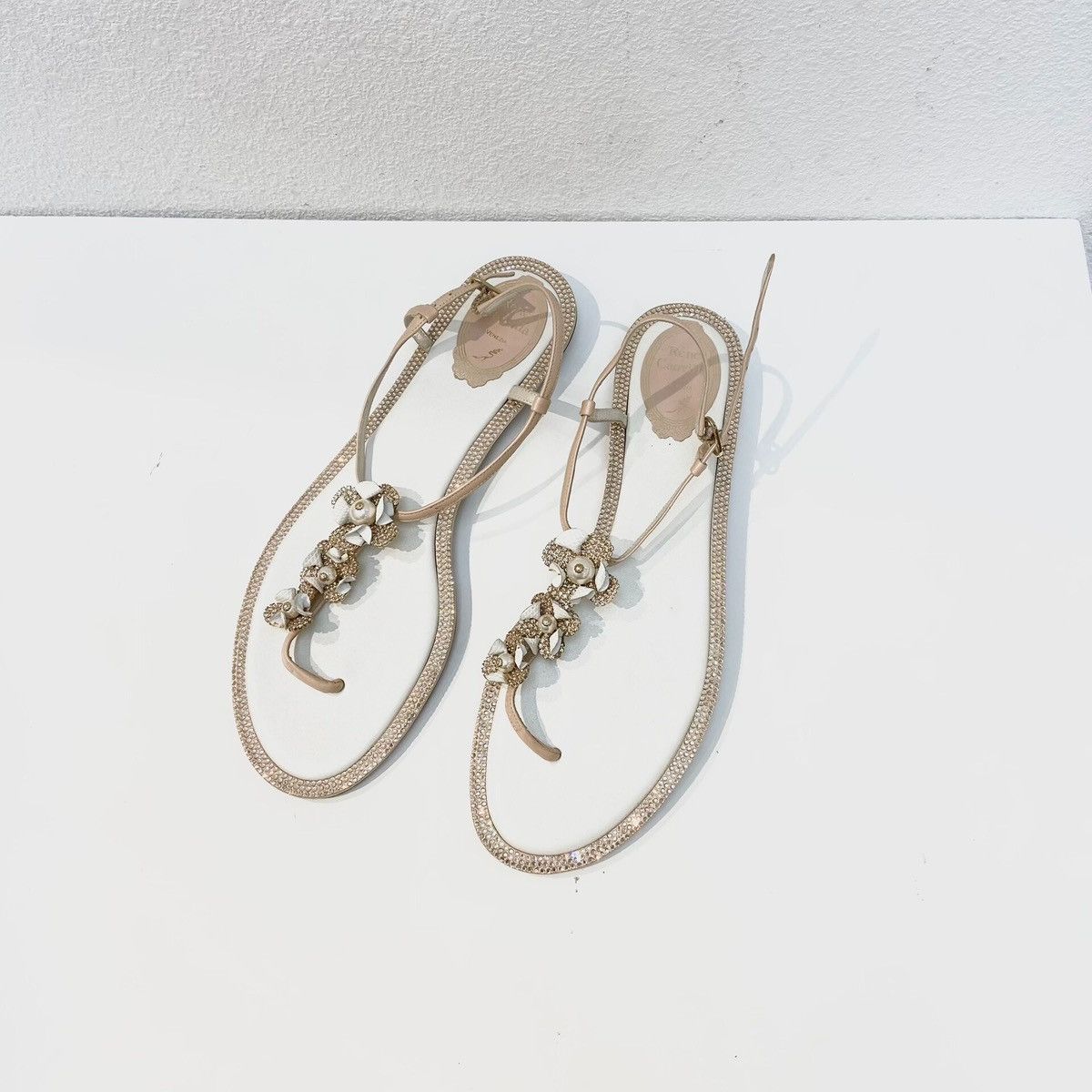 Rene Caovilla René Caovilla Caterina flat sandals Size US 10 / IT 40 - 1 Thumbnail