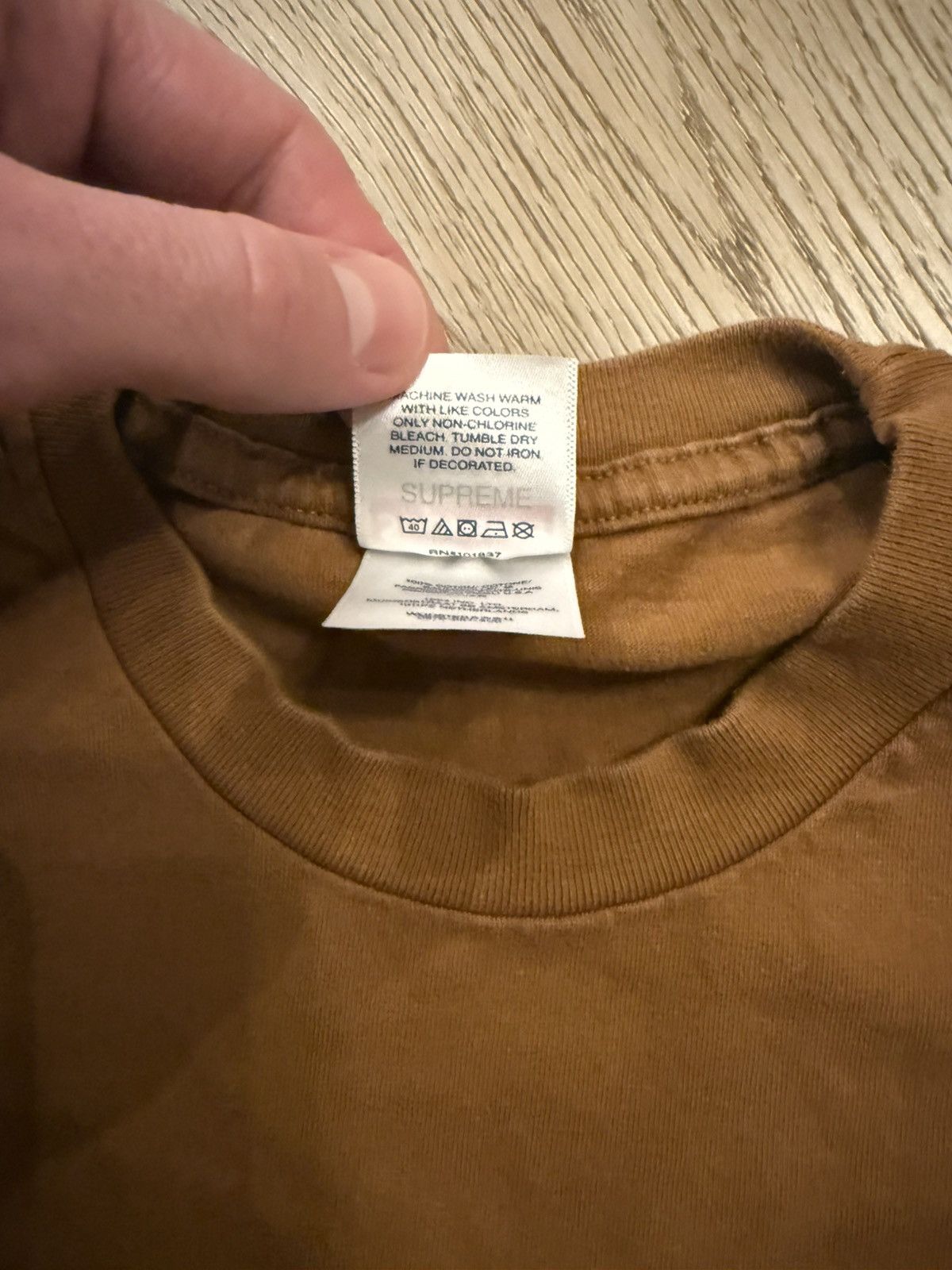 Supreme Arabic Logo Tee Size US XL / EU 56 / 4 - 4 Thumbnail
