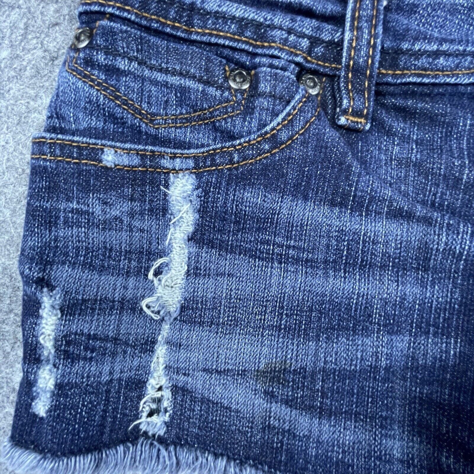 Kill City Kill City Conspirators Cutoff Jean Booty Shorts Womens 26 Size 26" / US 2 / IT 38 - 2 Thumbnail