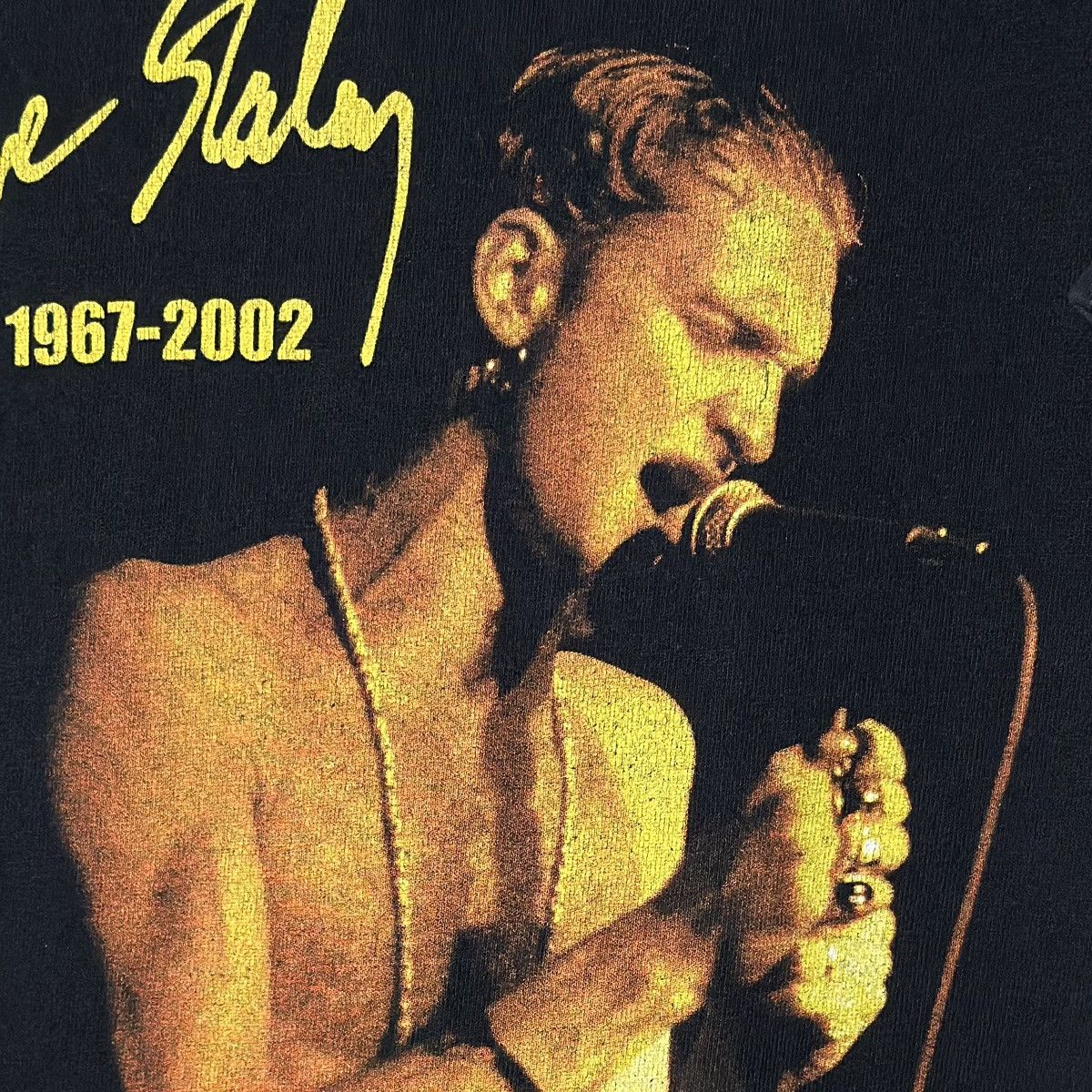 Band Tees Vintage 2000s Layne Staley Memorial T-Shirt, Size S, Rare! Size US S / EU 44-46 / 1 - 3 Thumbnail